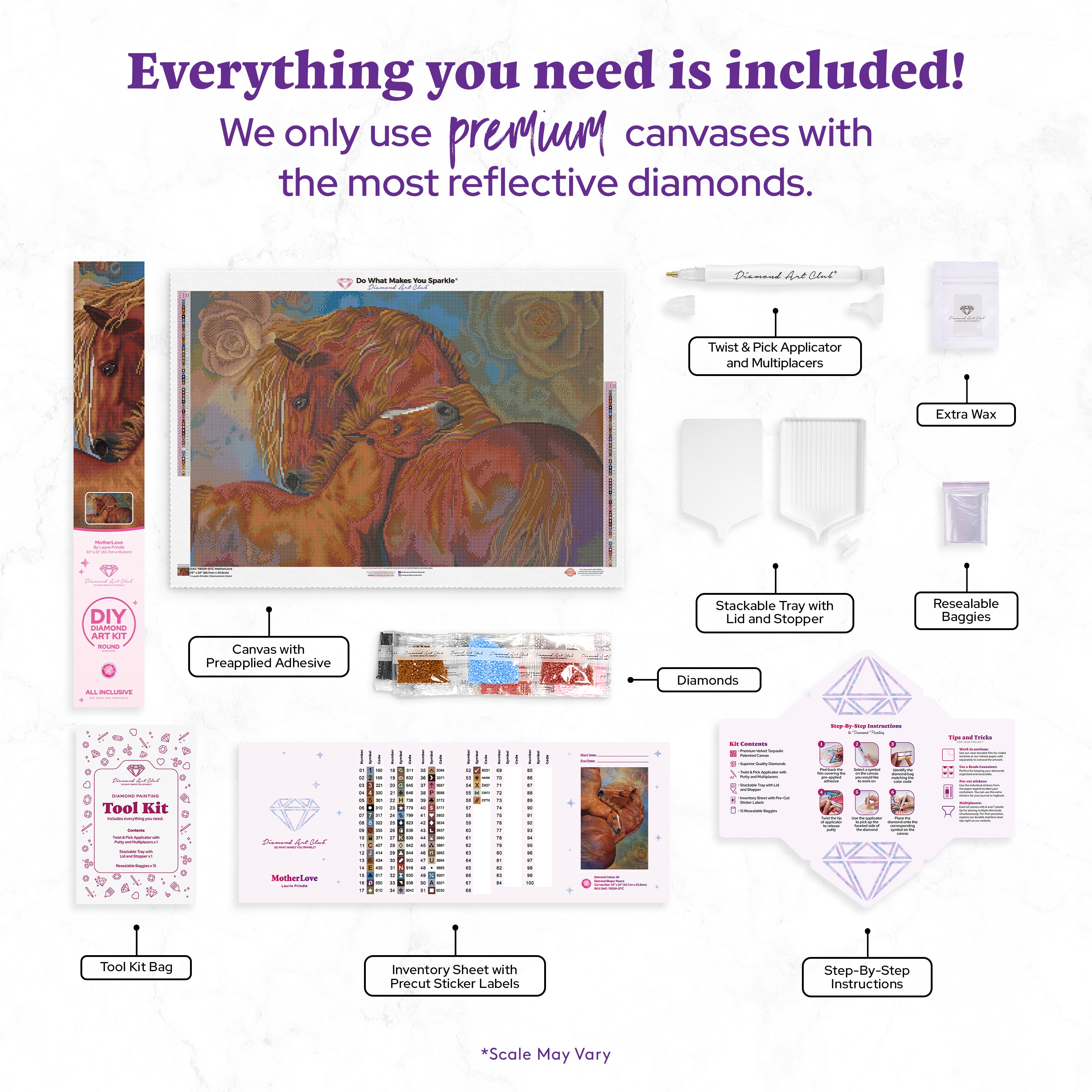 David cutler　mothers love 飾り絵 MotherLove – Diamond Art Club