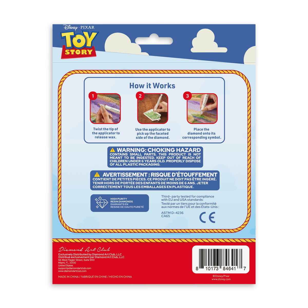 Diamond Painting Mr. Potato Head - Sparkle Pals™ 4" x 3.7" (10.3cm x 9.3cm) / Round with 6 Colors including 4 Fairy Dust Diamonds / 380