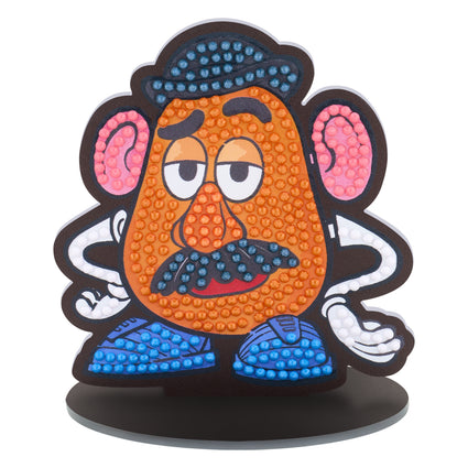 Diamond Painting Mr. Potato Head - Sparkle Pals™ 4" x 3.7" (10.3cm x 9.3cm) / Round with 6 Colors including 4 Fairy Dust Diamonds / 380