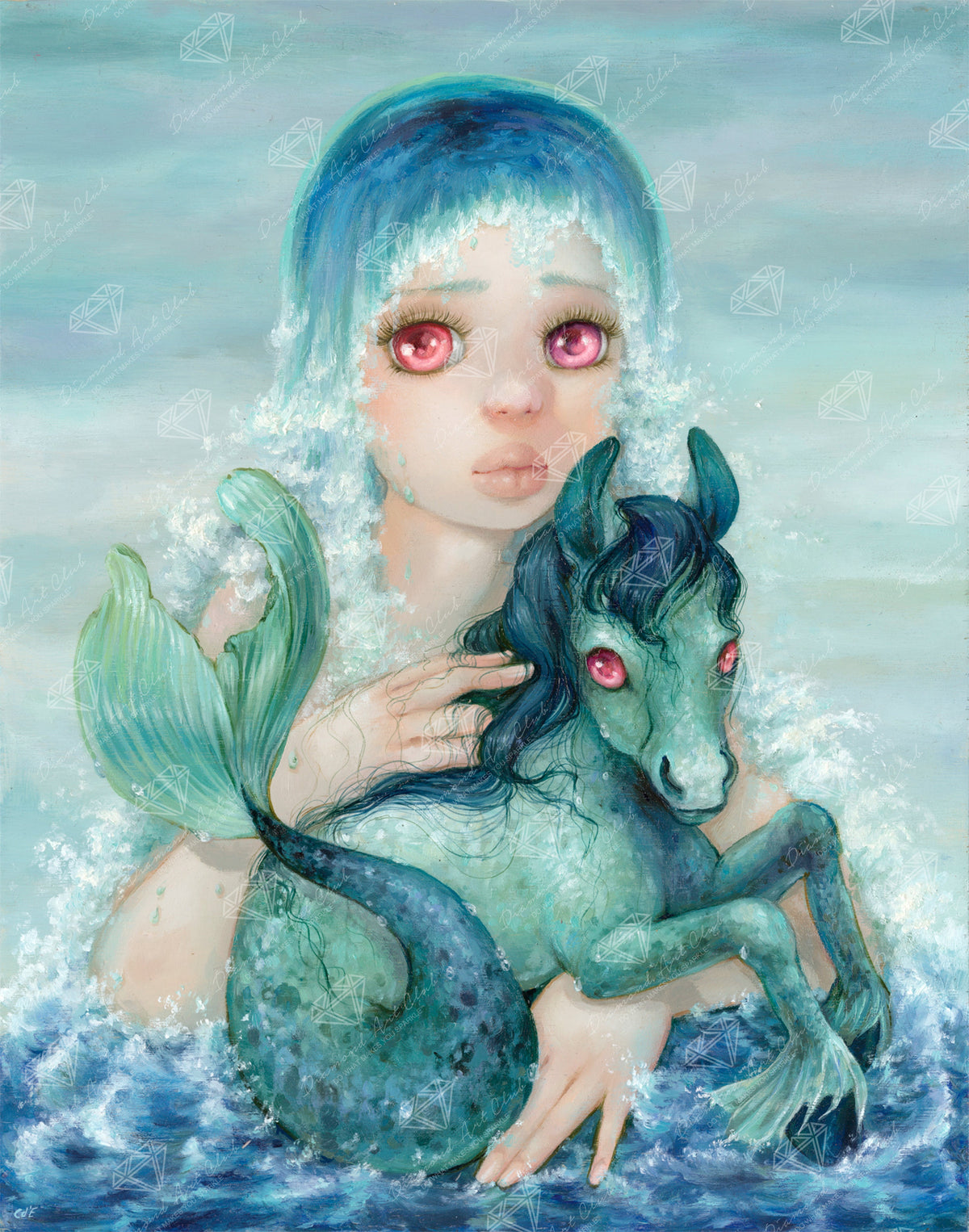 Diamond Painting My Little Maneater