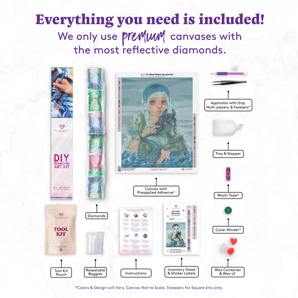 Diamond Painting My Little Maneater