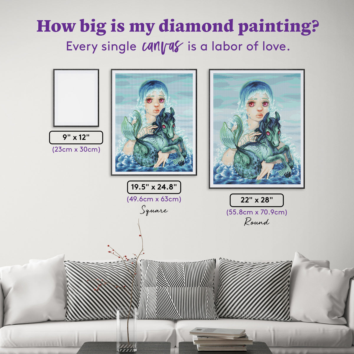 Diamond Painting My Little Maneater