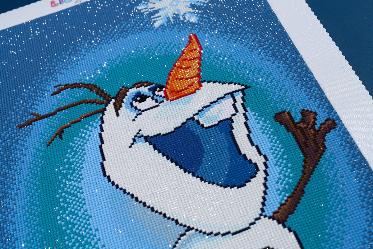 Diamond Painting My Own Personal Flurry 13" x 25" (33cm x 63.8cm) / Round with 32 Colors including 2 ABs and 2 Fairy Dust Diamonds / 27,840