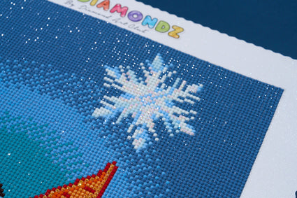 Diamond Painting My Own Personal Flurry 13" x 25" (33cm x 63.8cm) / Round with 32 Colors including 2 ABs and 2 Fairy Dust Diamonds / 27,840