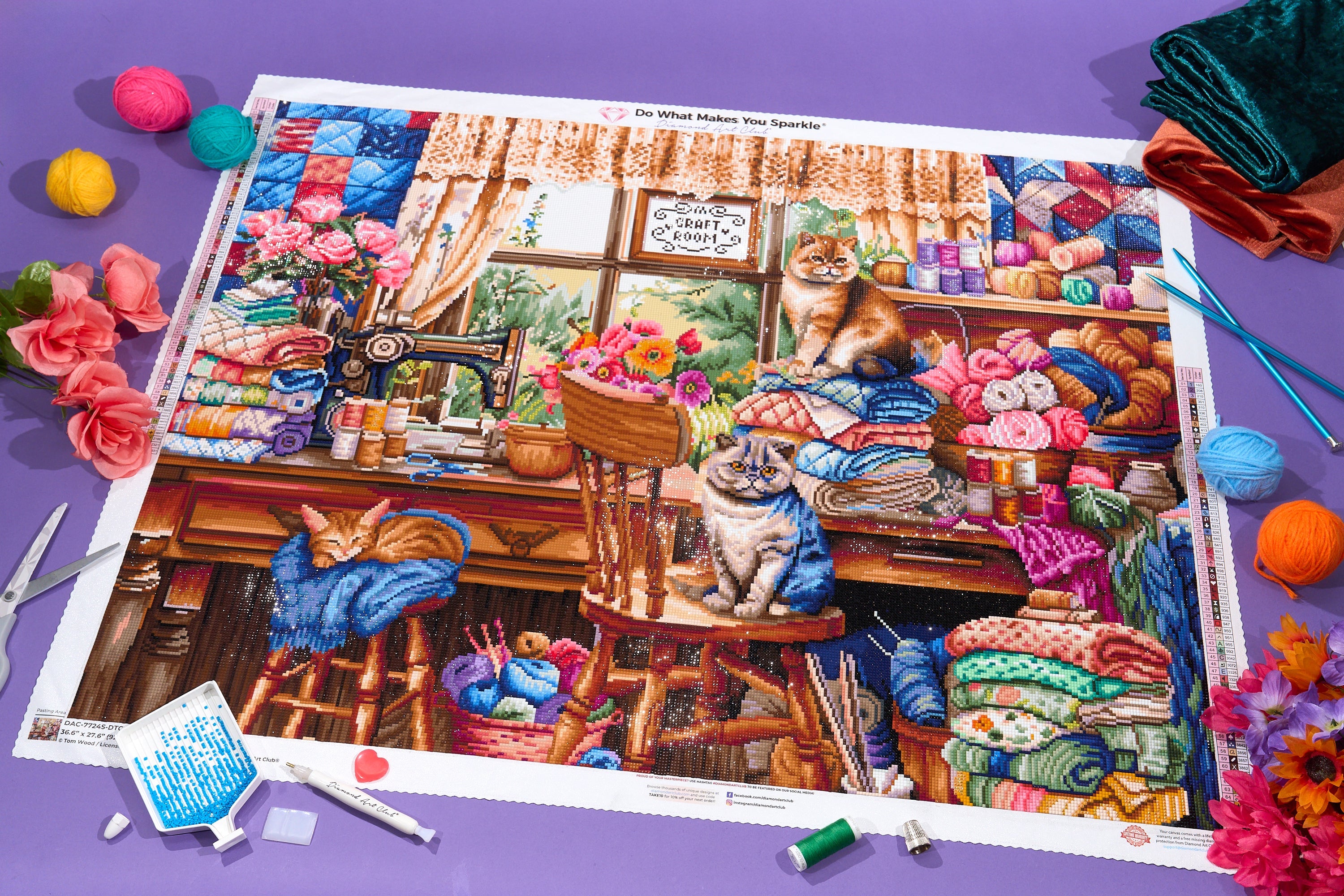 My Sewing Room – Diamond Art Club