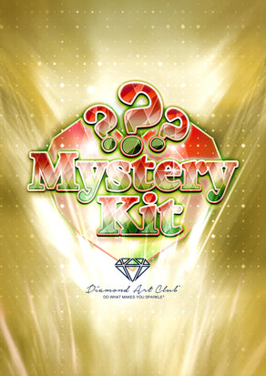 Diamond Painting Mystery Kit #105 - Floral (Portrait) 27.6" x 39" (69.9cm x 98.8cm) / Square with 80 Colors including 2 ABs and 1 Electro Diamond and 3 Fairy Dust Diamonds / 111,557