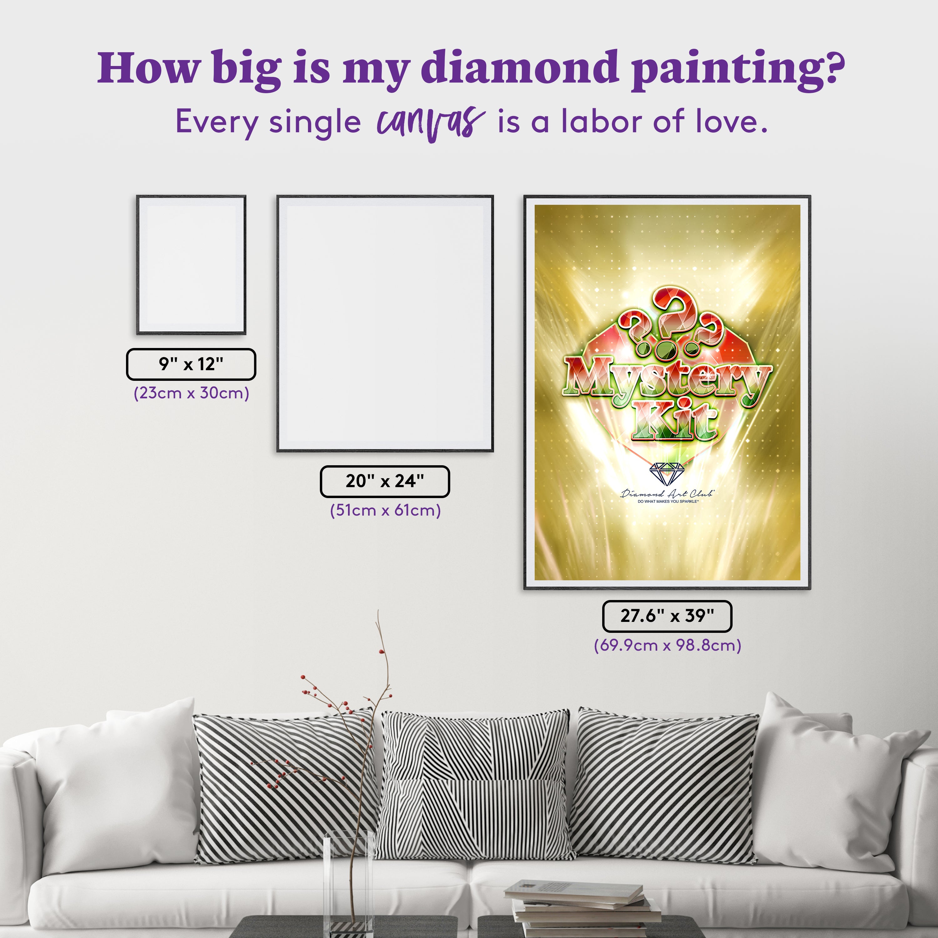 Mystery Kit #105 - Floral (Portrait) – Diamond Art Club