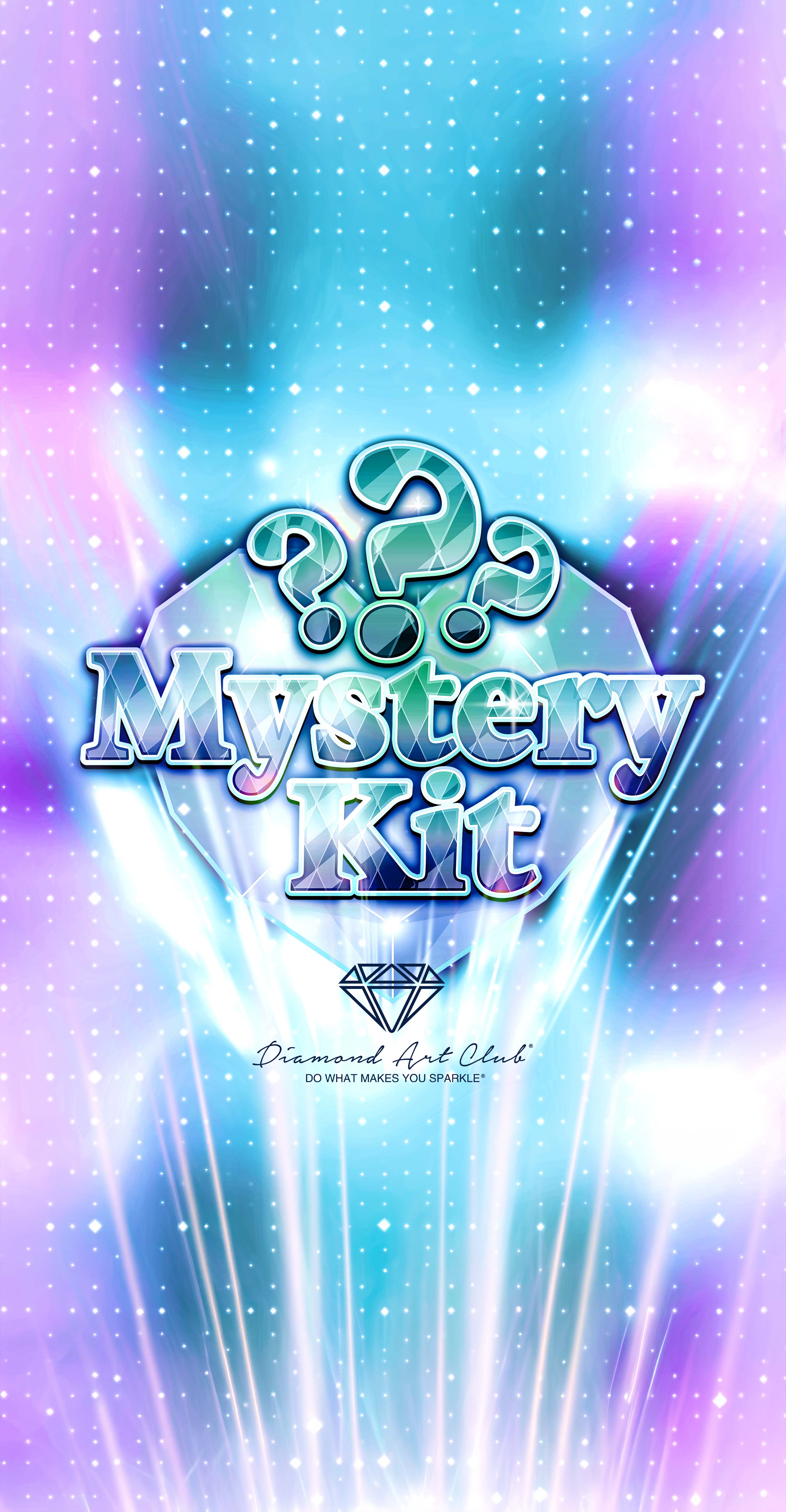 ダイヤモンドアートクラブ Mystery Kit Fantasy Mystery Kit #120 - Fantasy (Spectral) Diamond Painting Kit