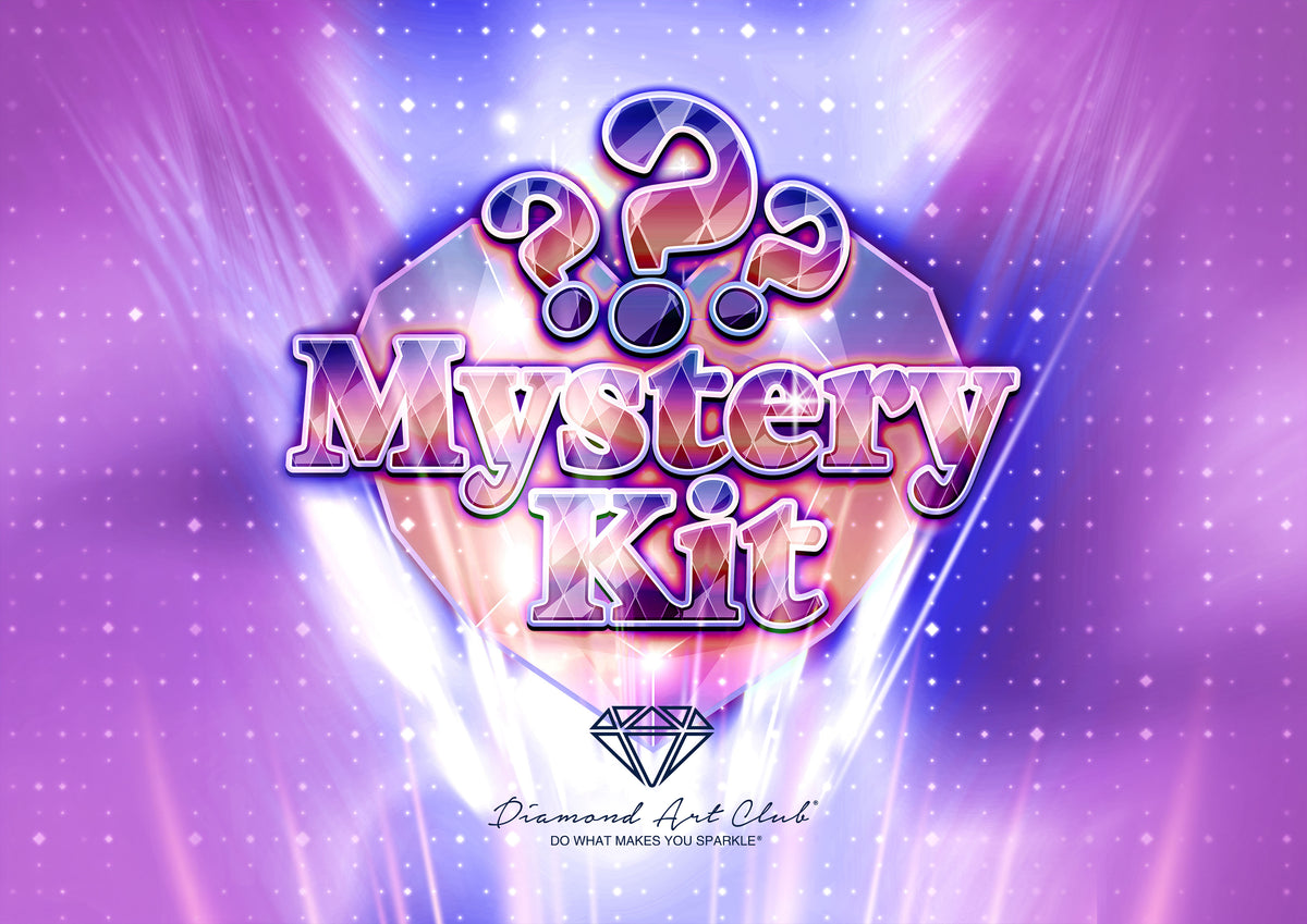 Diamond Painting Mystery Kit #129 - Winter (Magical) 36.2" x 25.6" (91.8cm x 65cm) / Square with 63 Colors including 3 ABs and 1 Iridescent Diamond and 2 Fairy Dust Diamonds / 96,309