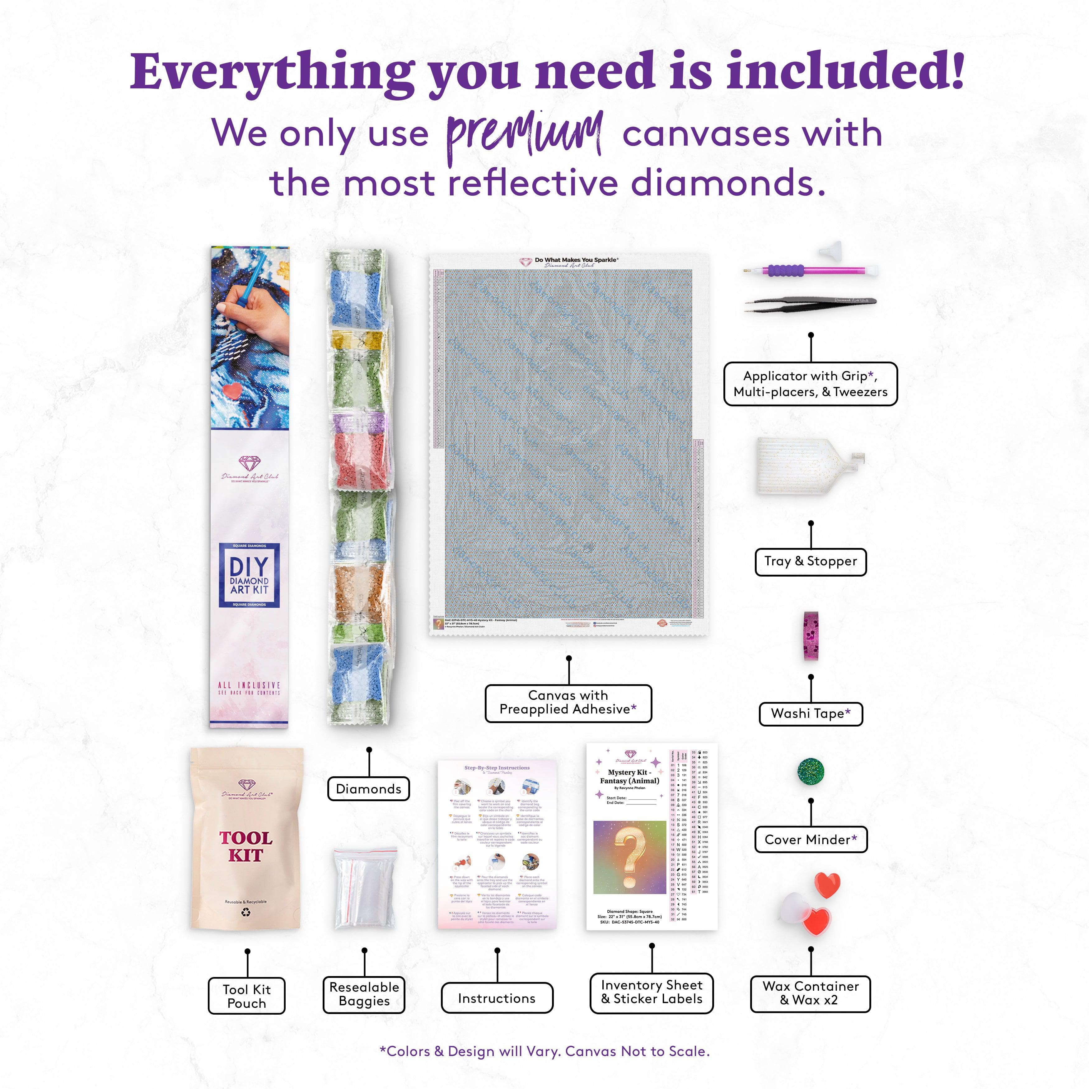 Mystery Kit #40 - Fantasy (Animal) – Diamond Art Club