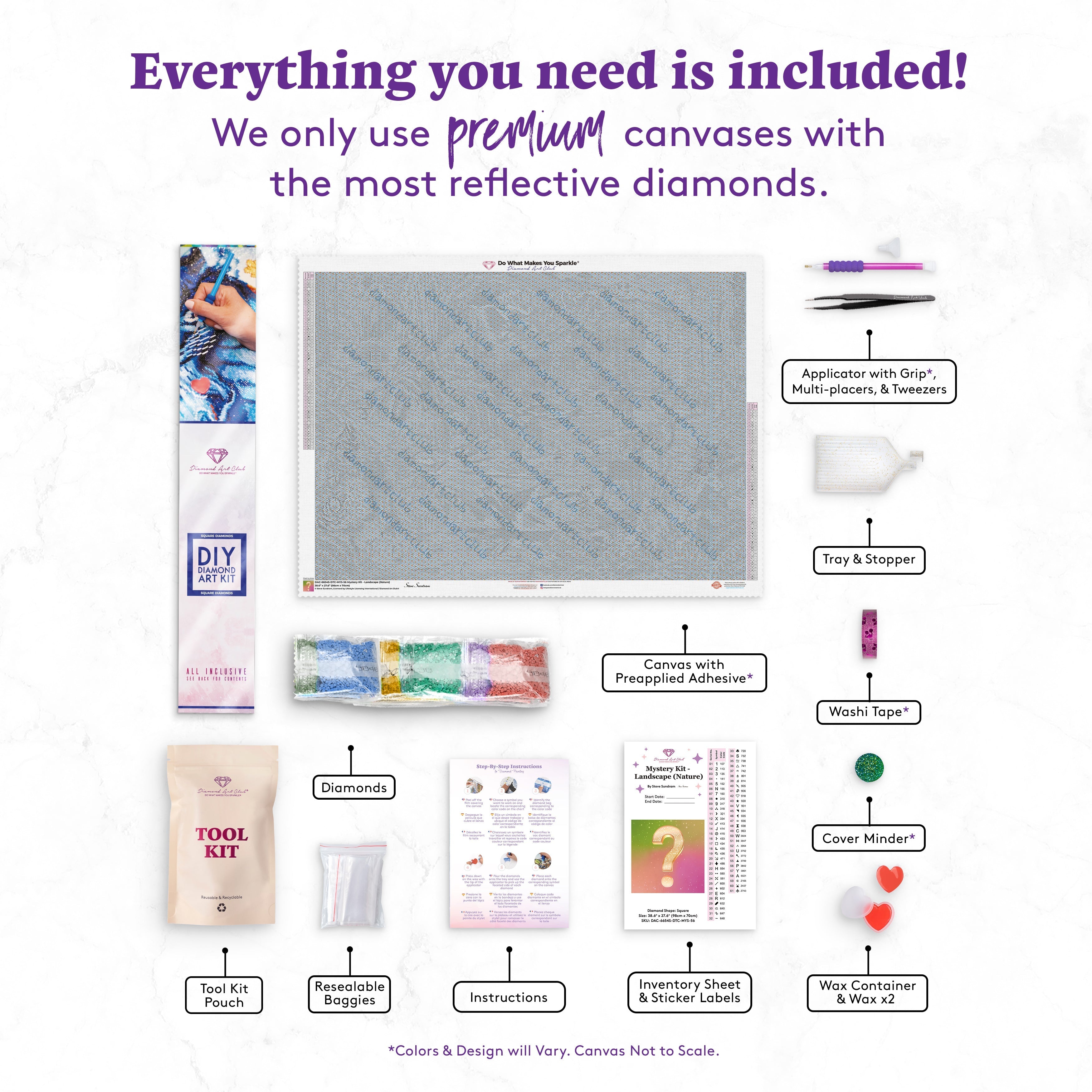 Mystery Kit #56 - Landscape (Nature) – Diamond Art Club