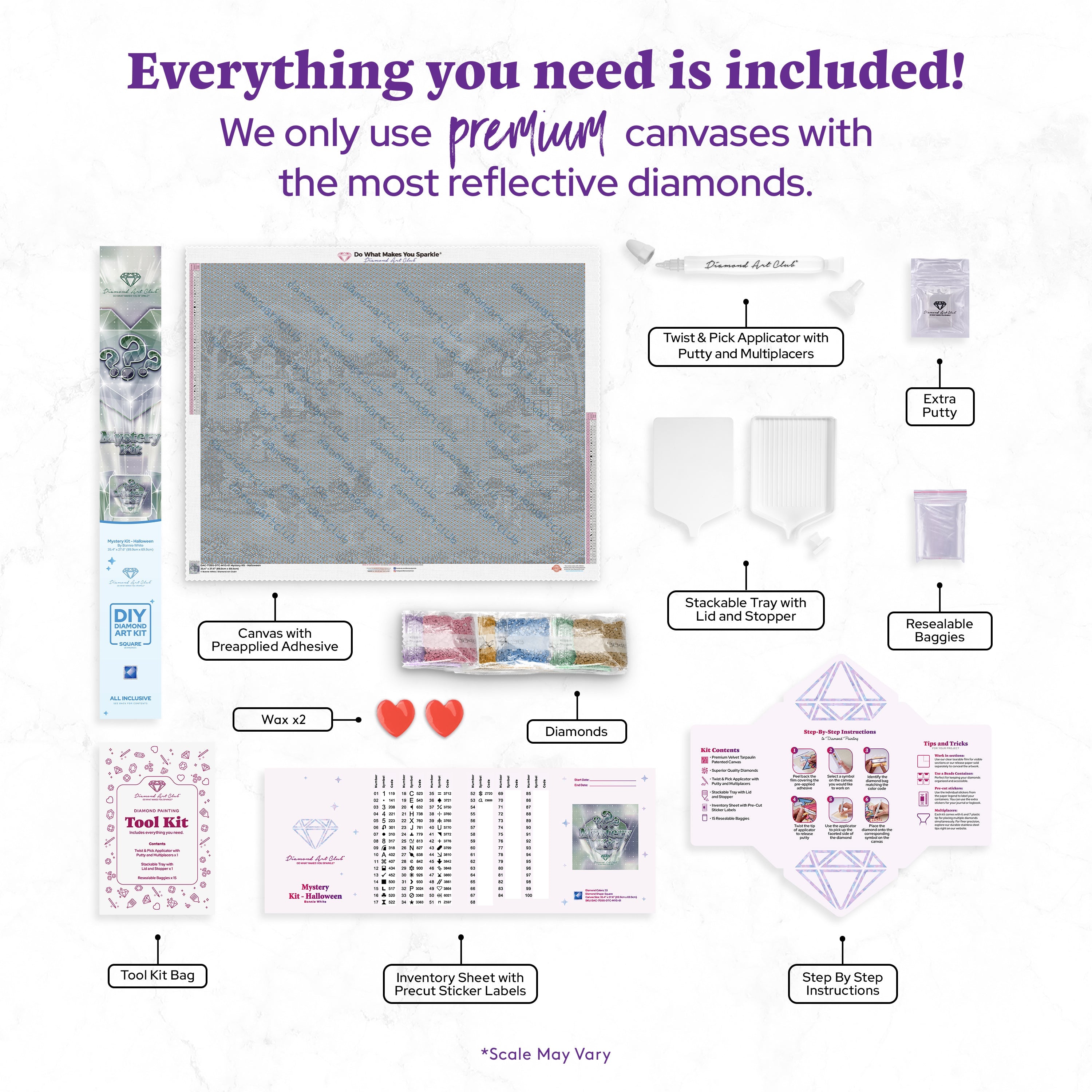 Mystery Kit #61 - Halloween – Diamond Art Club