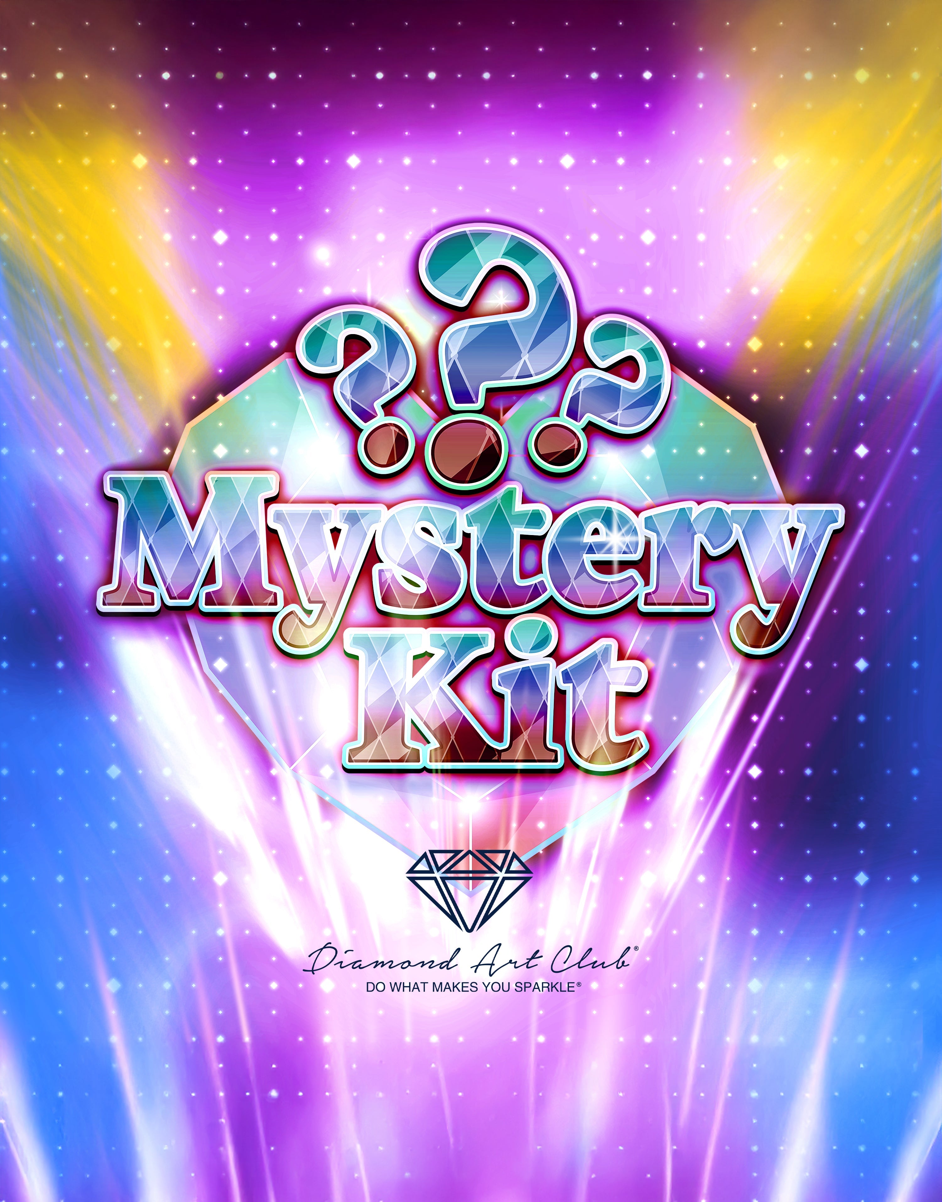 ダイヤモンドアートクラブ　Mystery Kit DACキット mystery-kit-abstract-diamond-