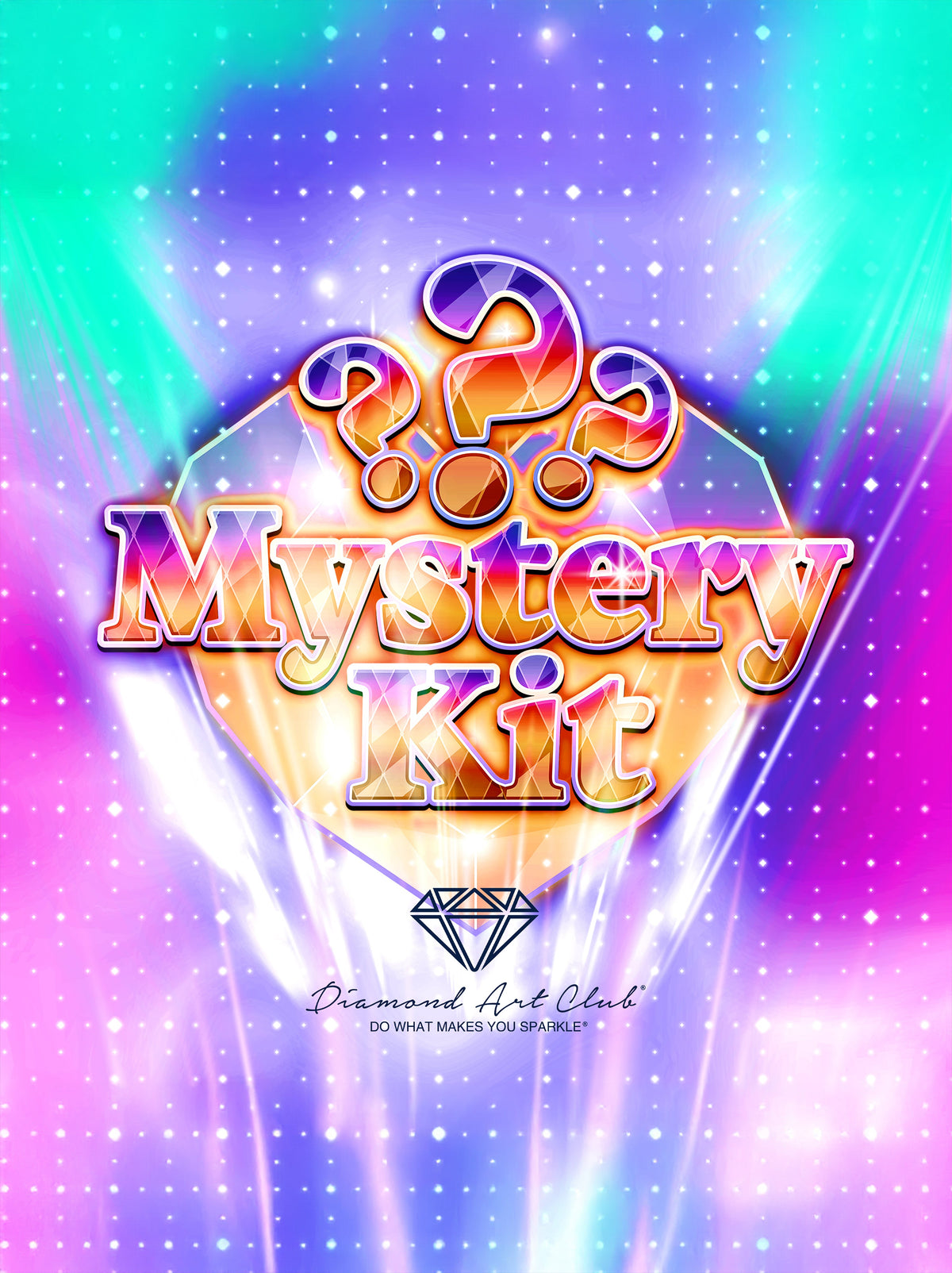 Diamond Painting Mystery Kit - Halloween 25.6" x 34.3" (65cm x 86.9cm) / Square with 65 Colors including 4 ABs and 6 Fairy Dust Diamonds / 91,089