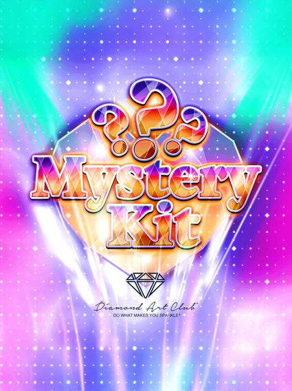 Diamond Painting Mystery Kit - Halloween 25.6" x 34.3" (65cm x 86.9cm) / Square with 65 Colors including 4 ABs and 6 Fairy Dust Diamonds / 91,089