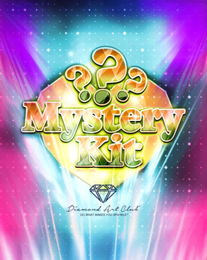 Diamond Painting Mystery Kit - Halloween (Fantasy) 27.6" x 34.7" (69.9cm x 87.9cm) / Square with 97 Colors including 4 ABs and 1 Iridescent Diamond and 1 Fairy Dust Diamond / 99,193