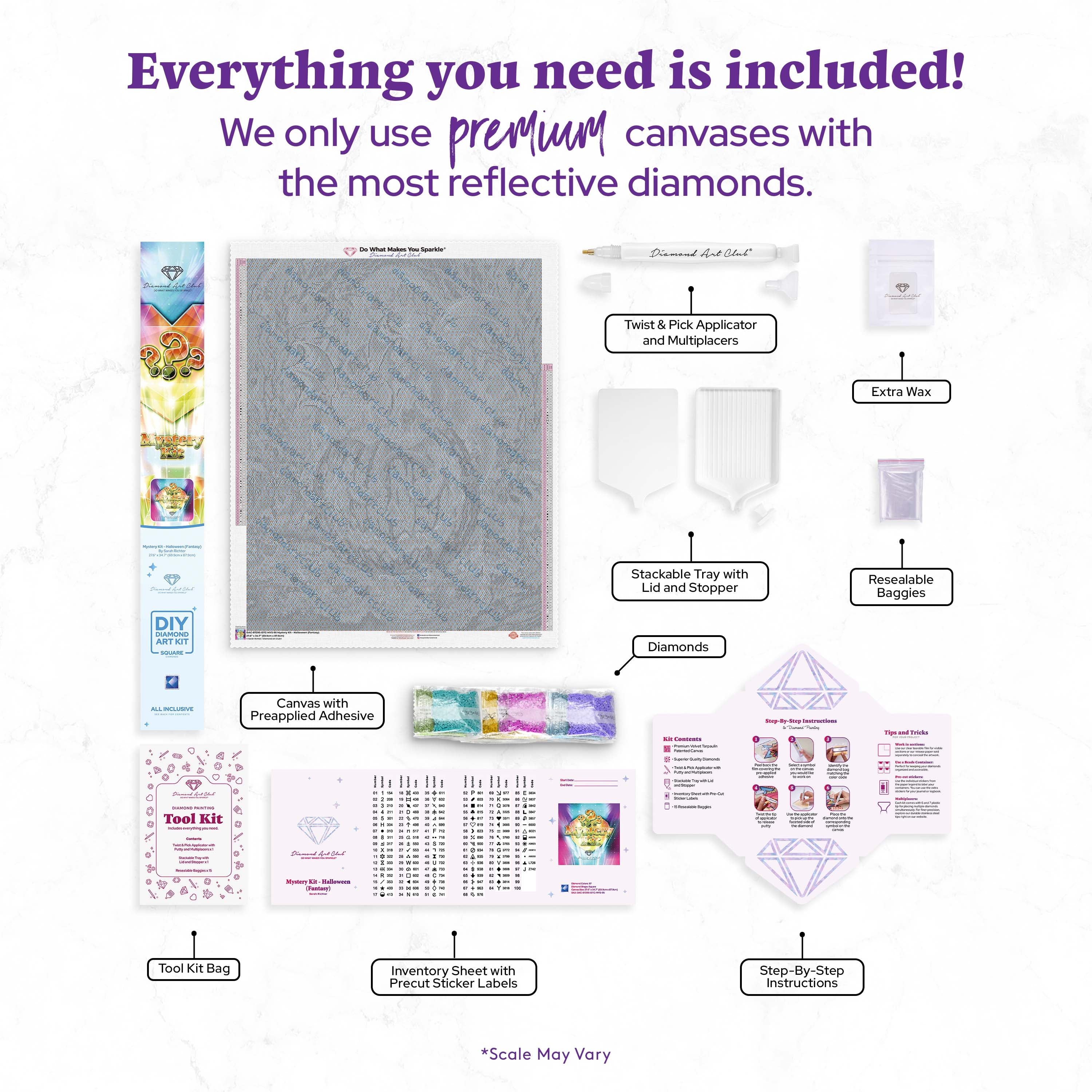 Mystery Kit #95 - Halloween (Fantasy) – Diamond Art Club
