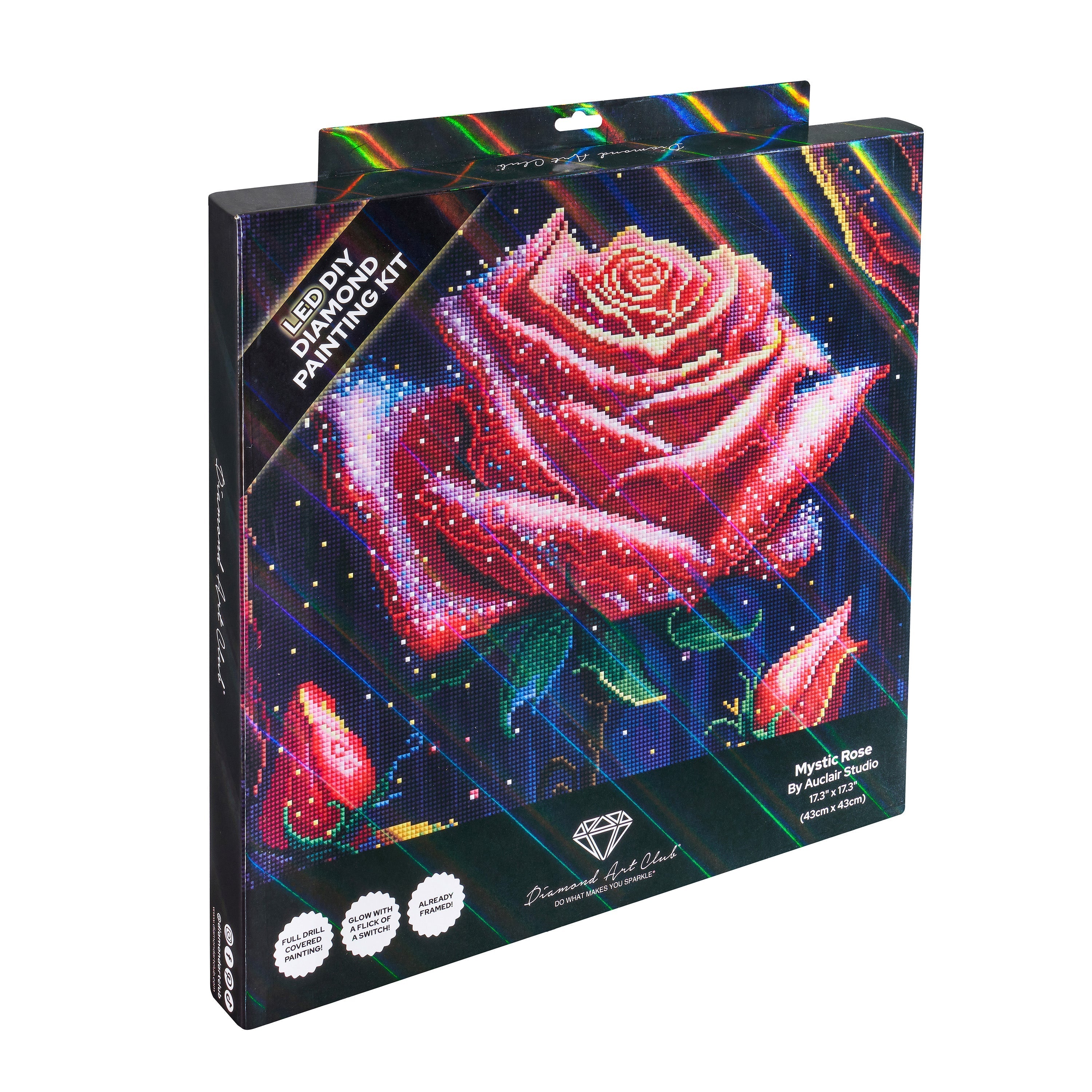 Mystic Rose (Pre-Framed) – Diamond Art Club
