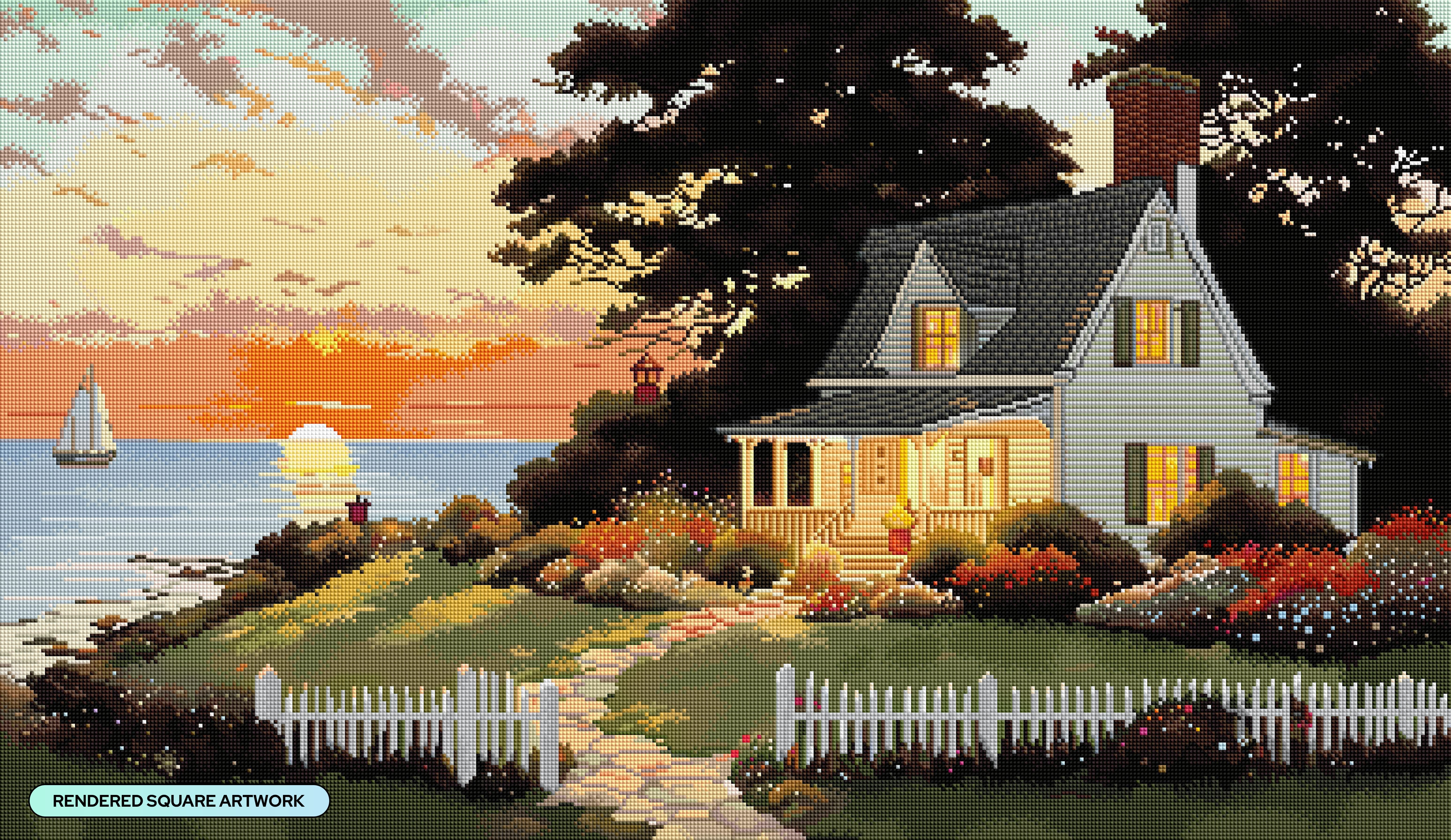 Nantucket Sunset – Diamond Art Club