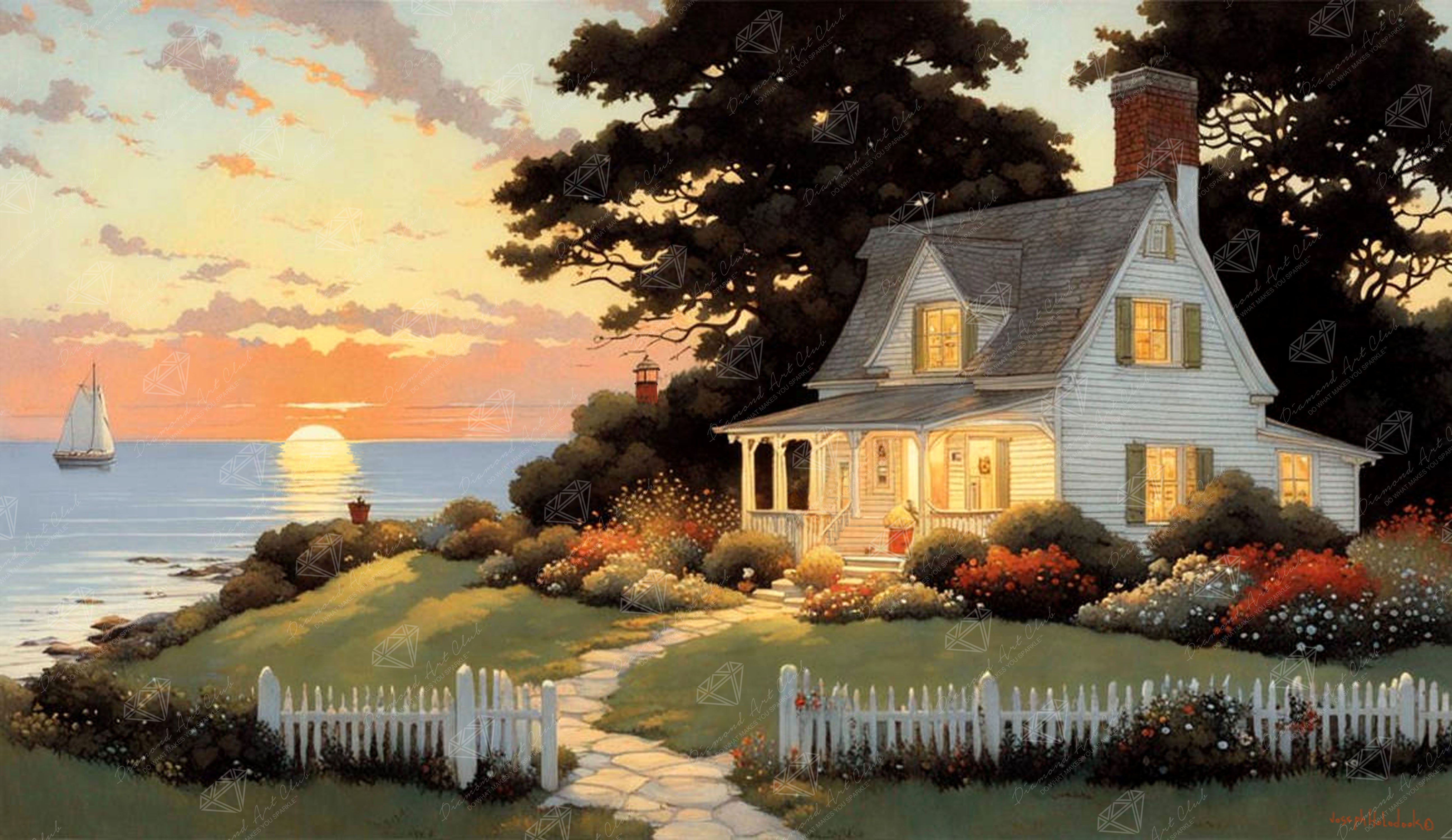 Nantucket Sunset – Diamond Art Club