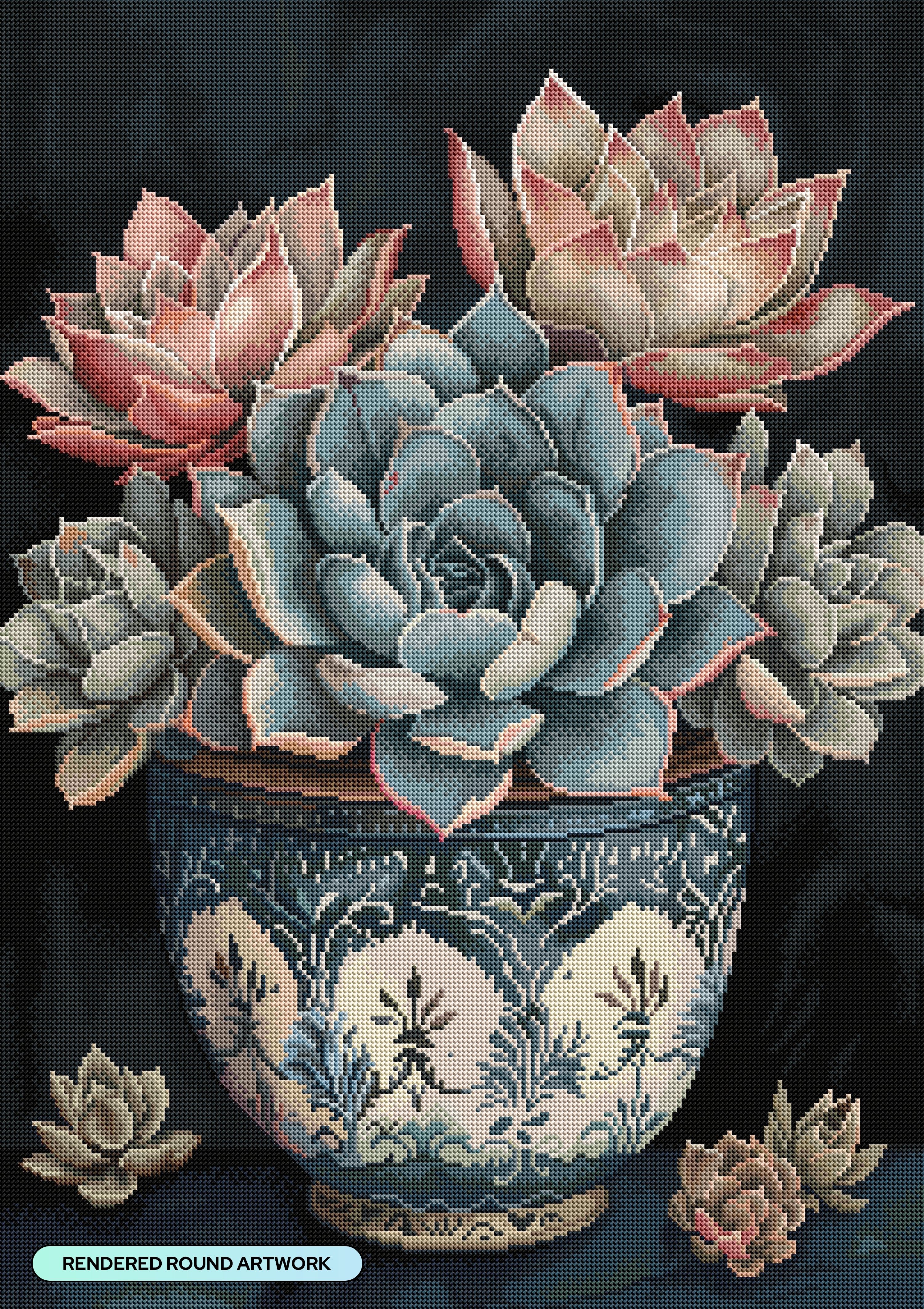 Nature's Dream Succulents – Diamond Art Club