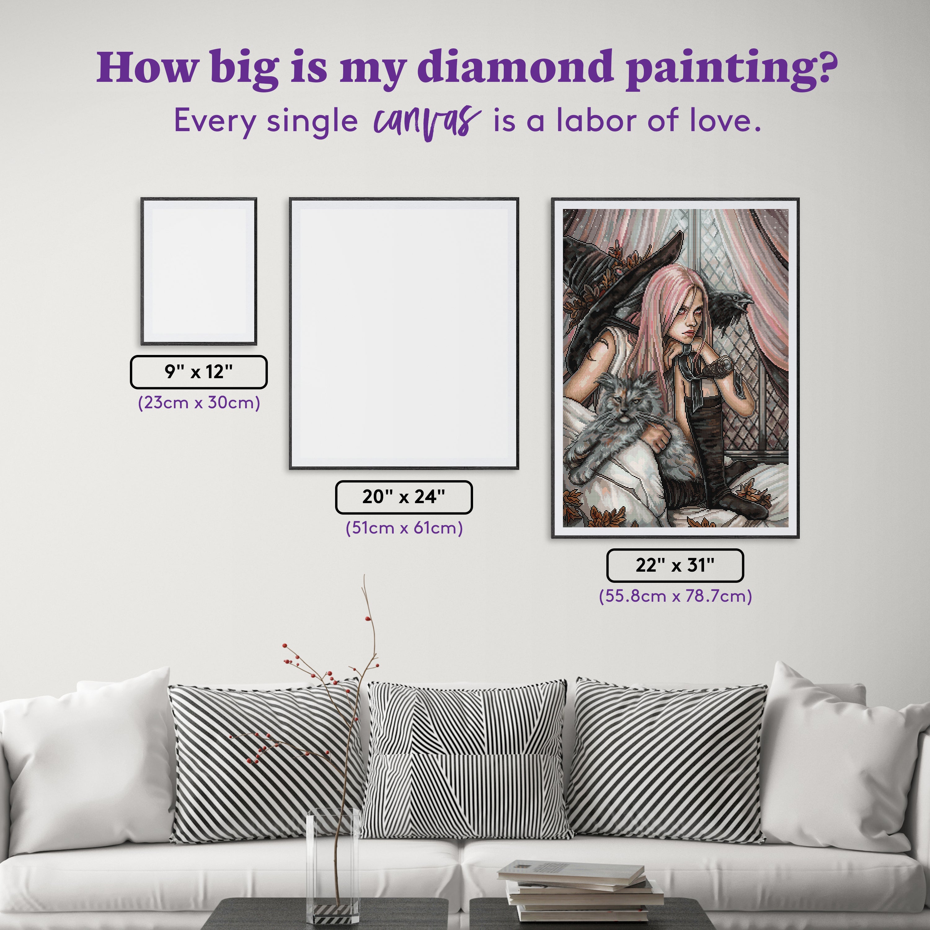 Never Alone Diamond Painting Kit – Diamond Art Club