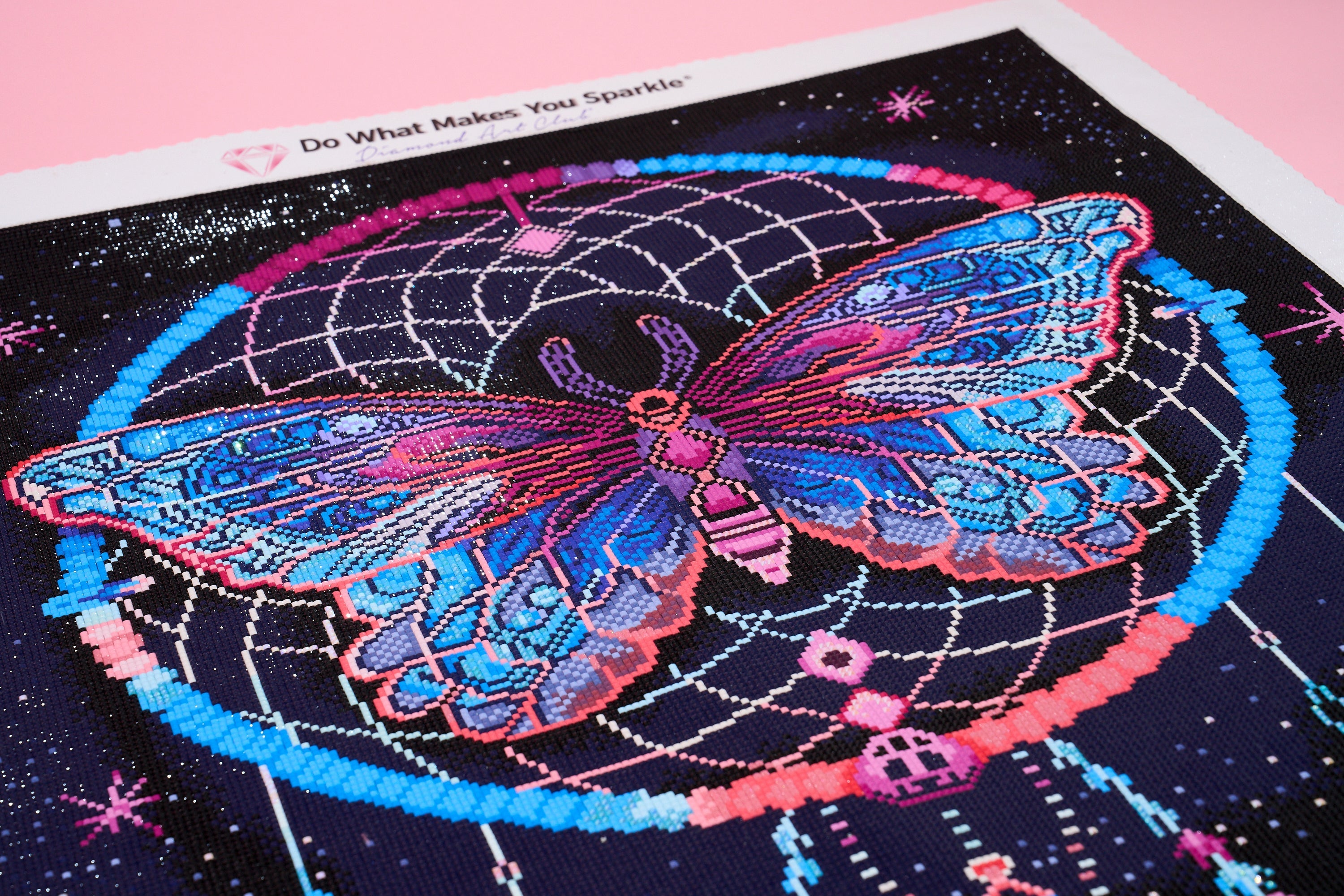 Night and the Moth Dreamcatcher – Diamond Art Club