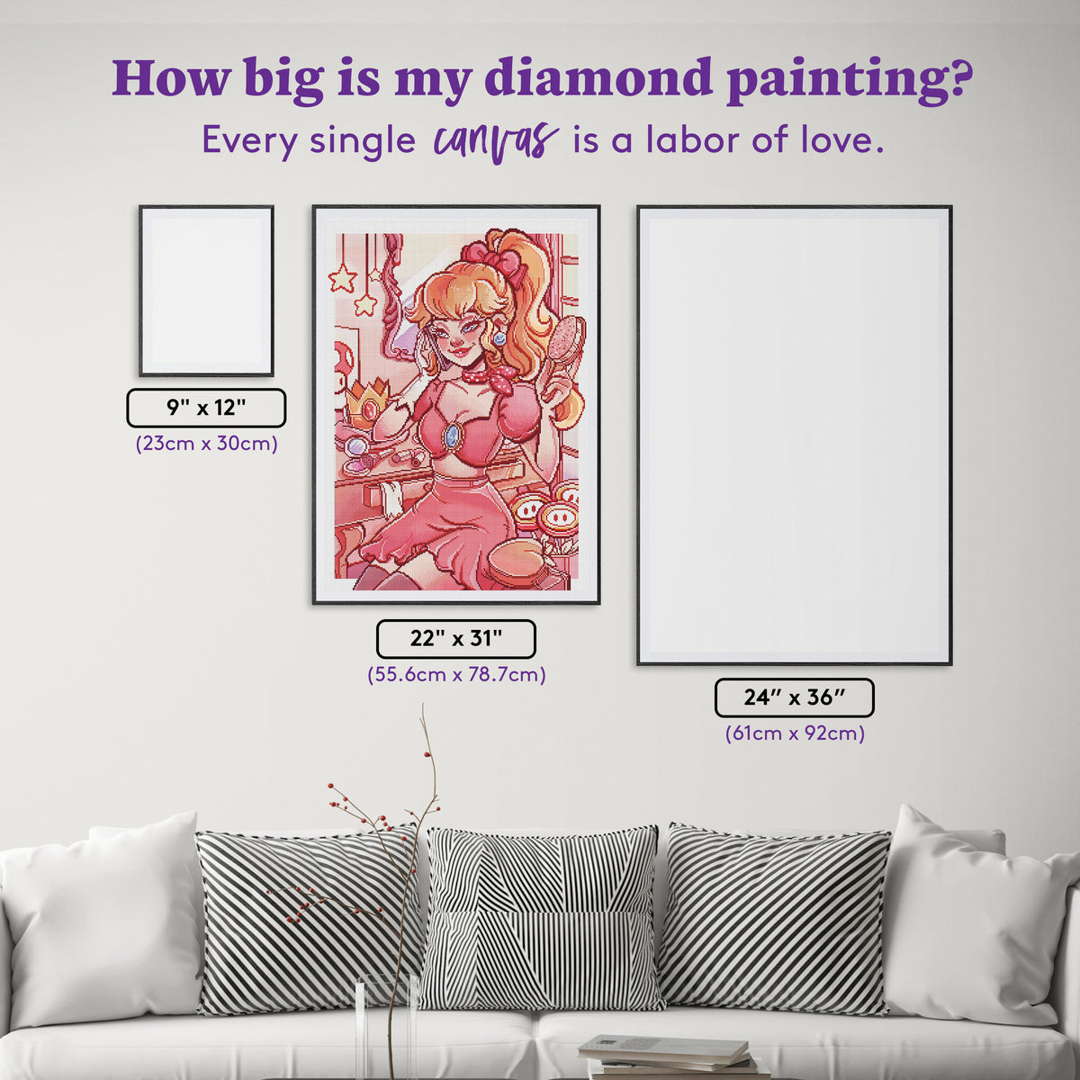 Diamond Painting Night Out 22" x 31" (55.6cm x 78.7cm) / Round With 42 Colors Including 2 ABs and 4 Fairy Dust Diamonds / 57,772