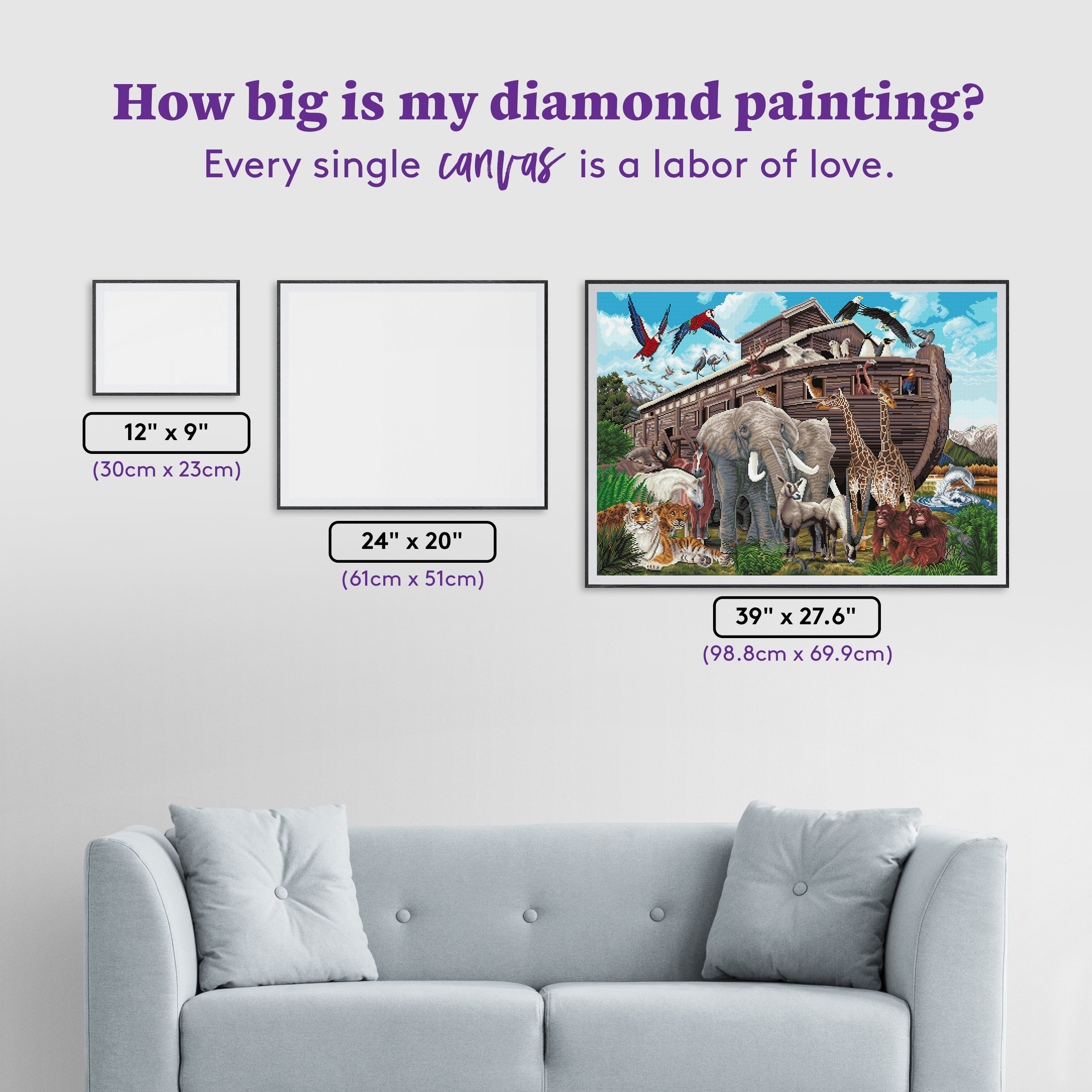 Noah's Ark Diamond Painting Kit – Diamond Art Club
