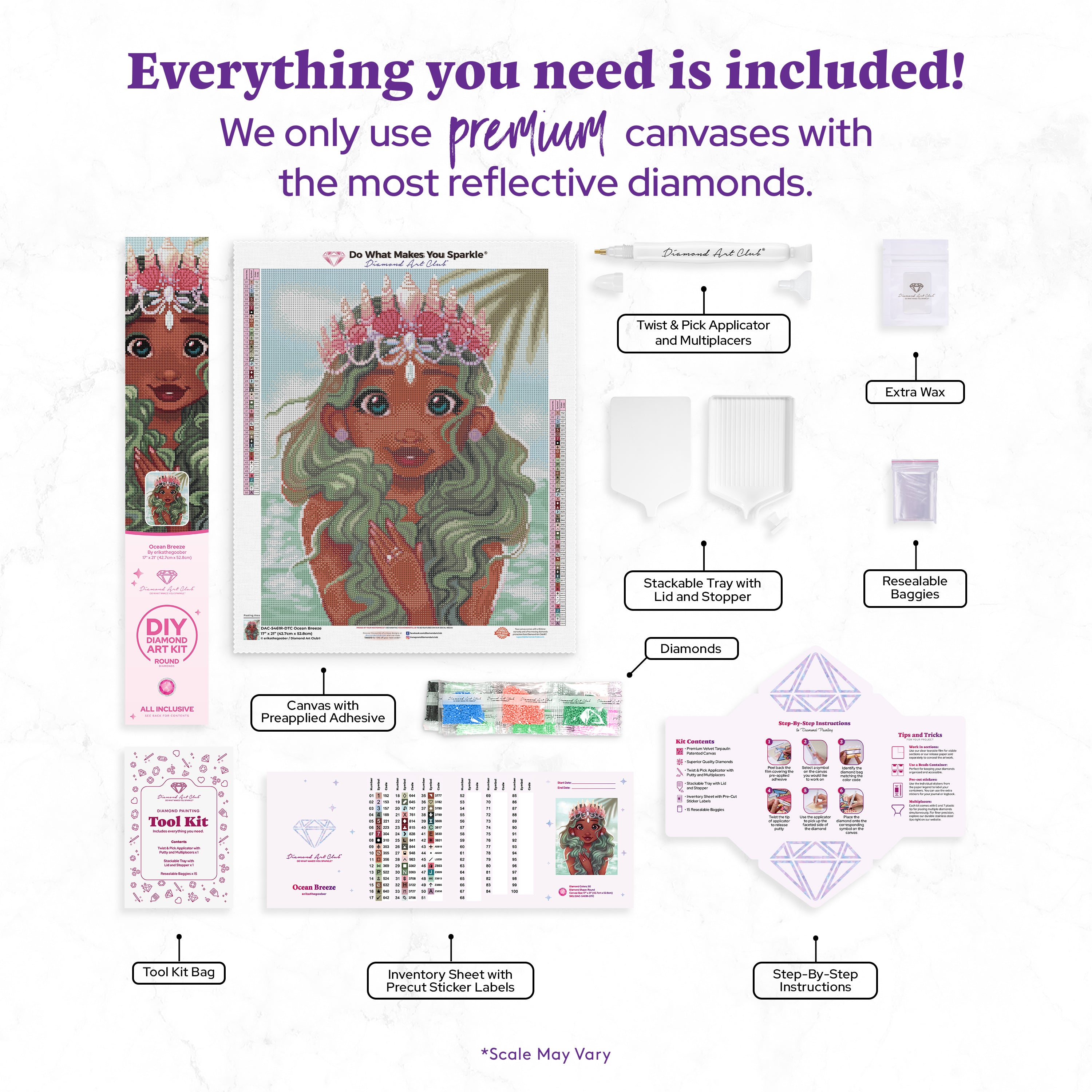 Ocean Breeze – Diamond Art Club