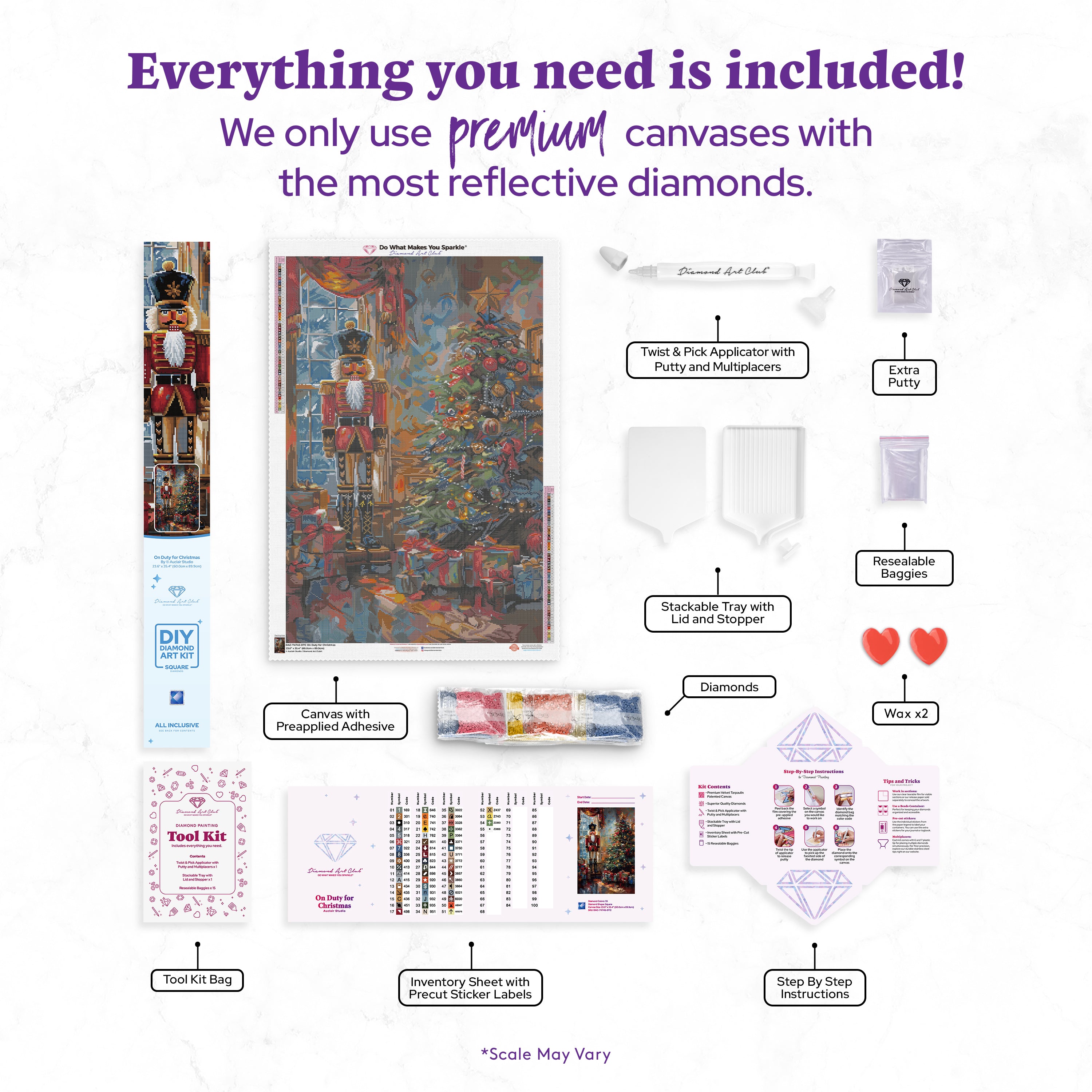 On Duty for Christmas – Diamond Art Club