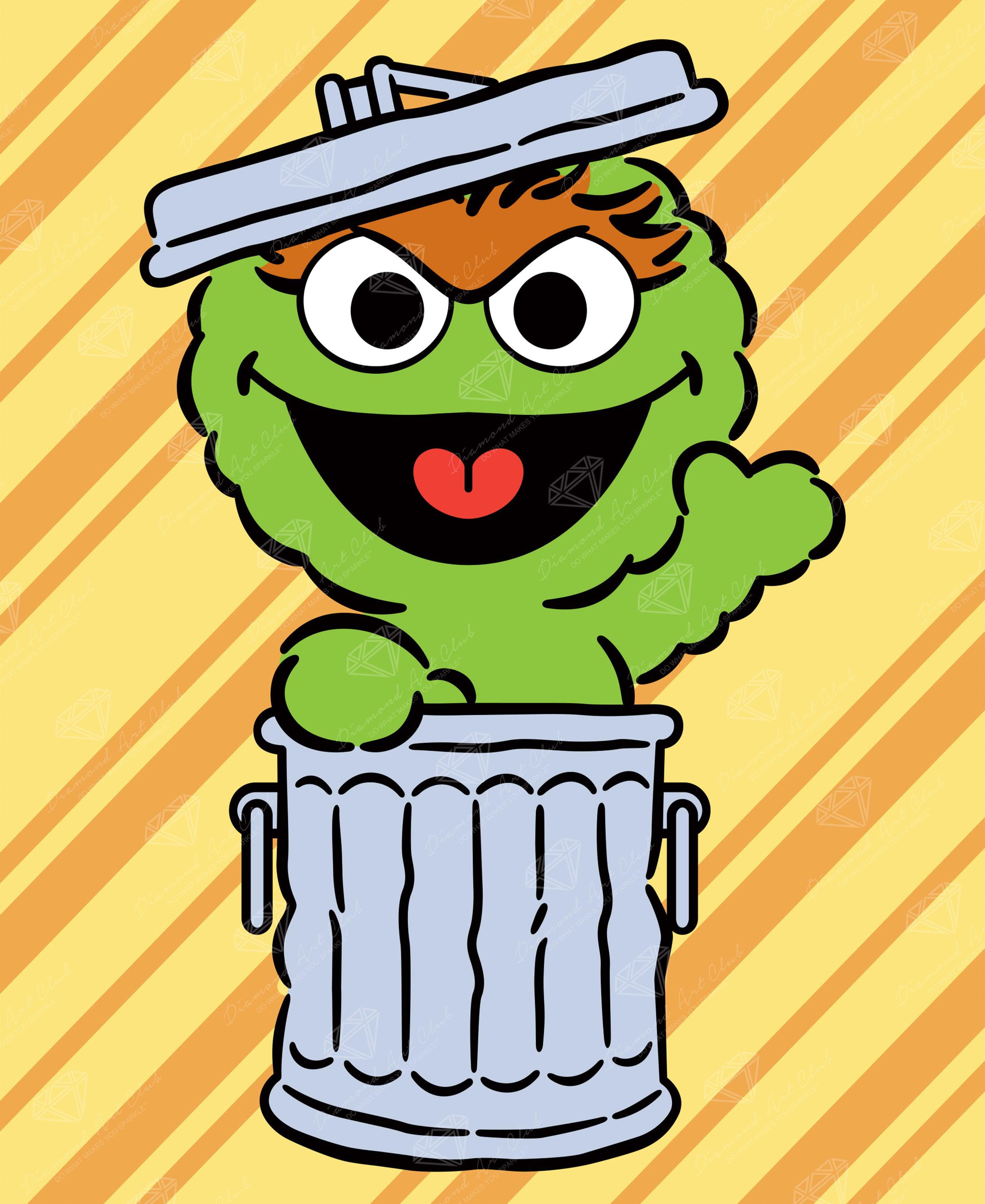 Sesame Street Oscar Clip Art Grafflex Osmile (Oscar The Grouch,