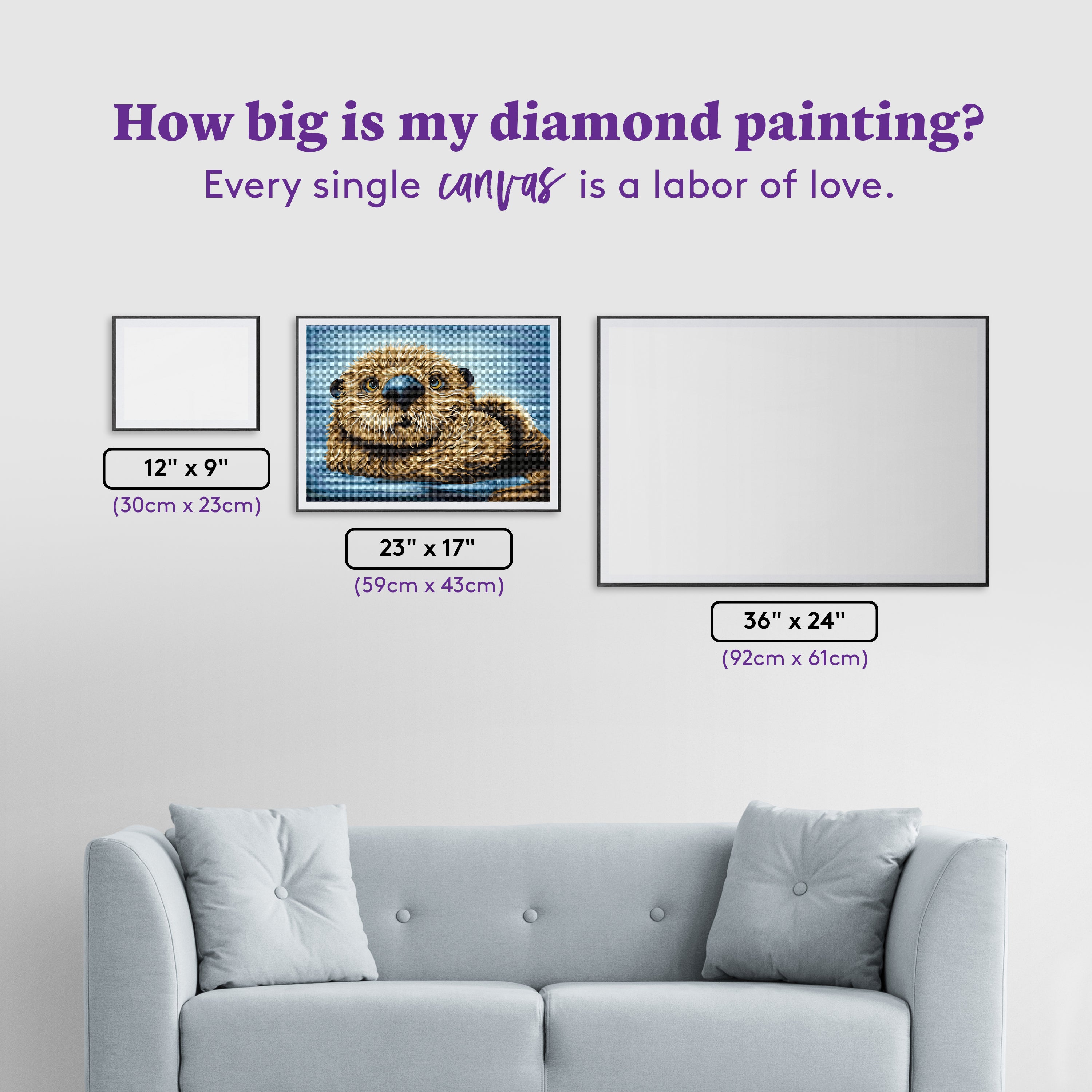 Otter – Diamond Art Club