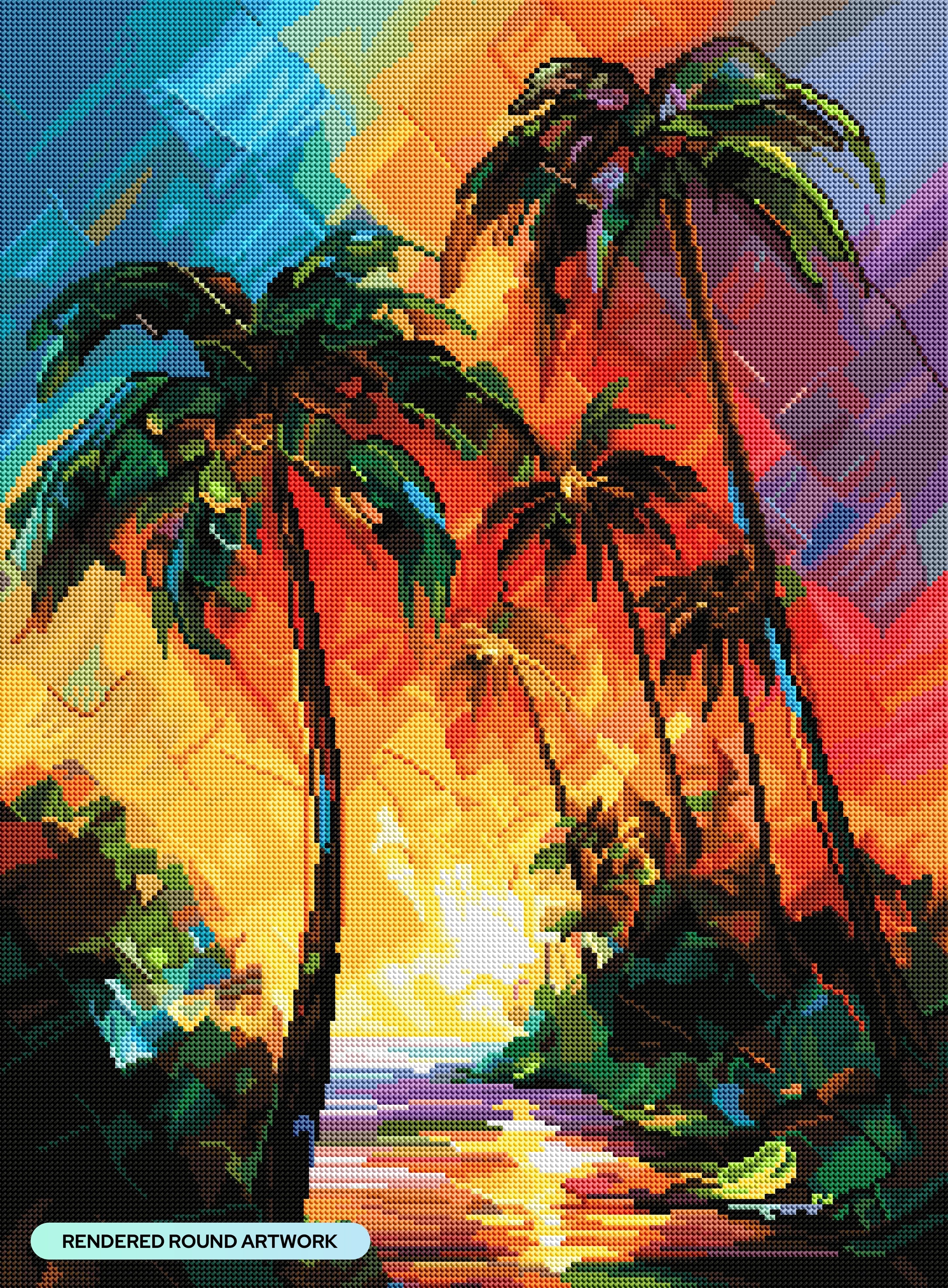 Palm Paradise – Diamond Art Club