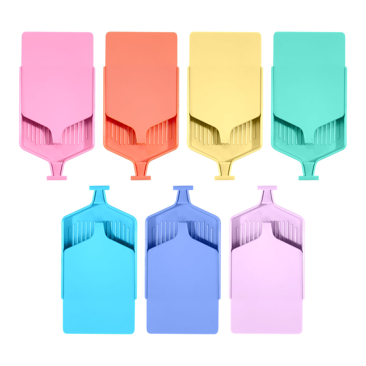 Diamond Painting Pastel Rainbow Trays - Large (Set of 7)