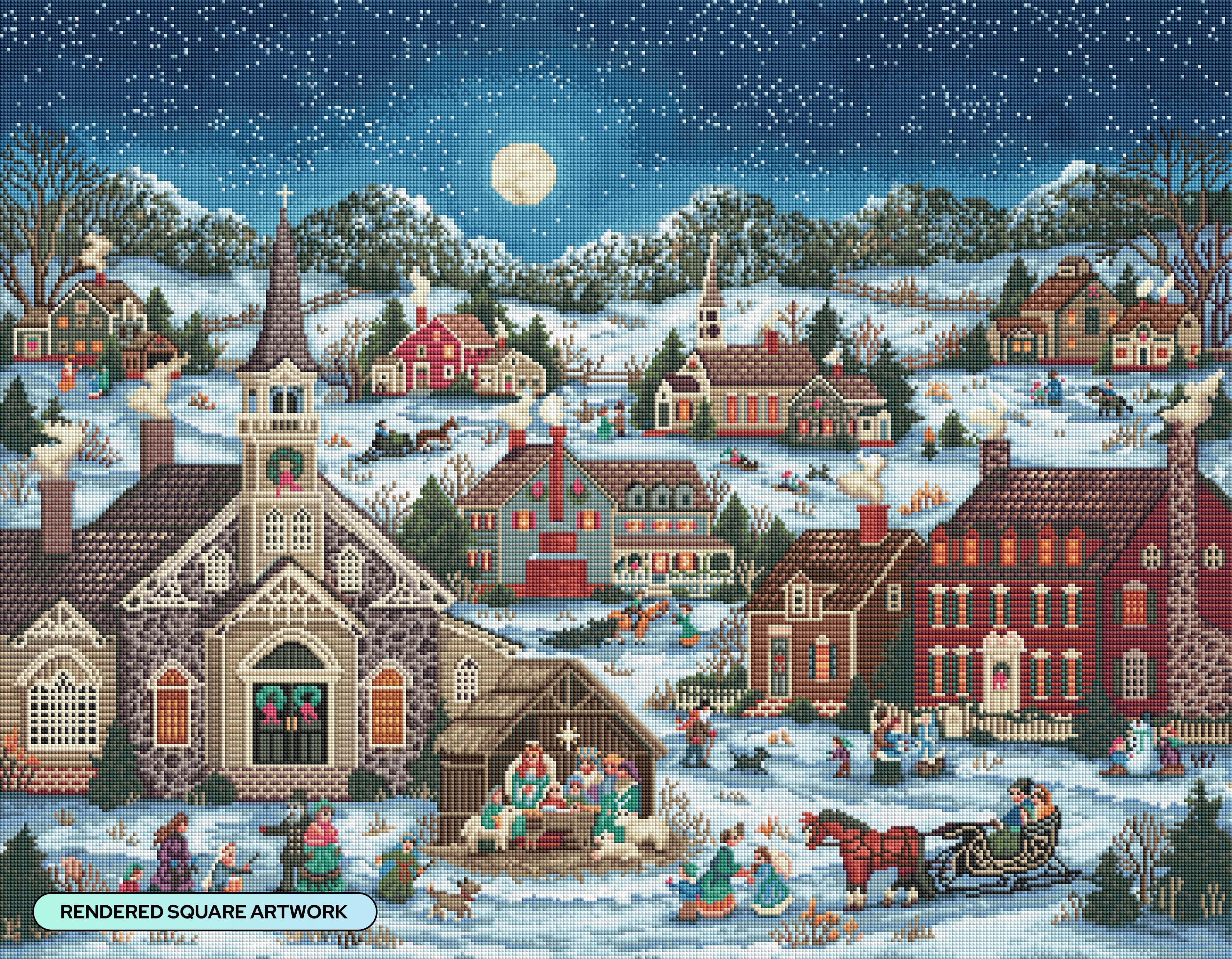 Bonnie White Diamond Painting Kits | Diamond Art Club®