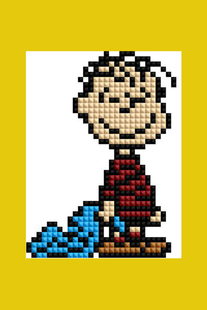 Diamond Painting Peanuts™ - Mini Dazzles™ 4" x 6" (10.2cm x 15.2cm) / Square With 14 Colors Including 4 ABs and 10 Fairy Dust Diamonds / 5,601