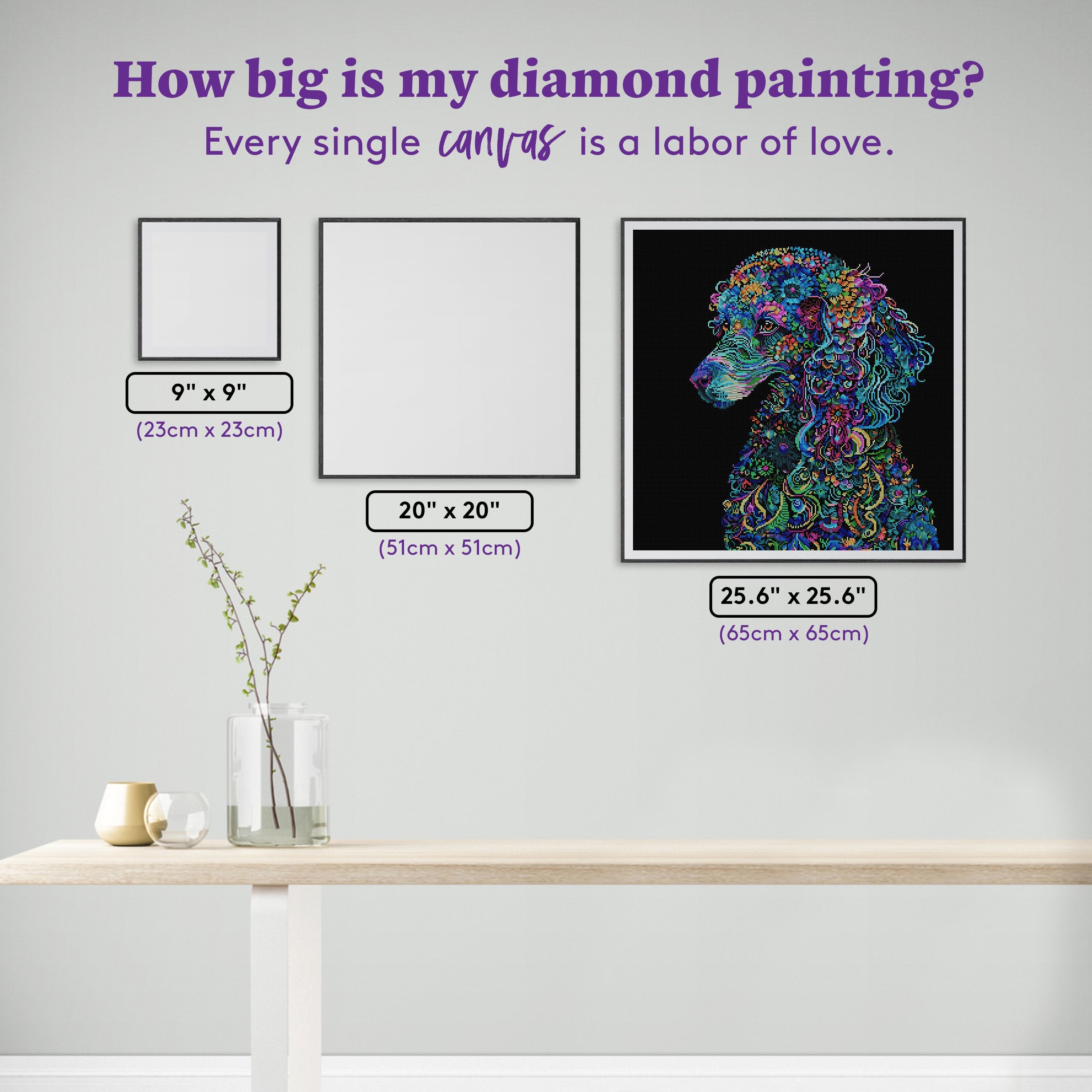 Penny the Pretty Poodle – Diamond Art Club