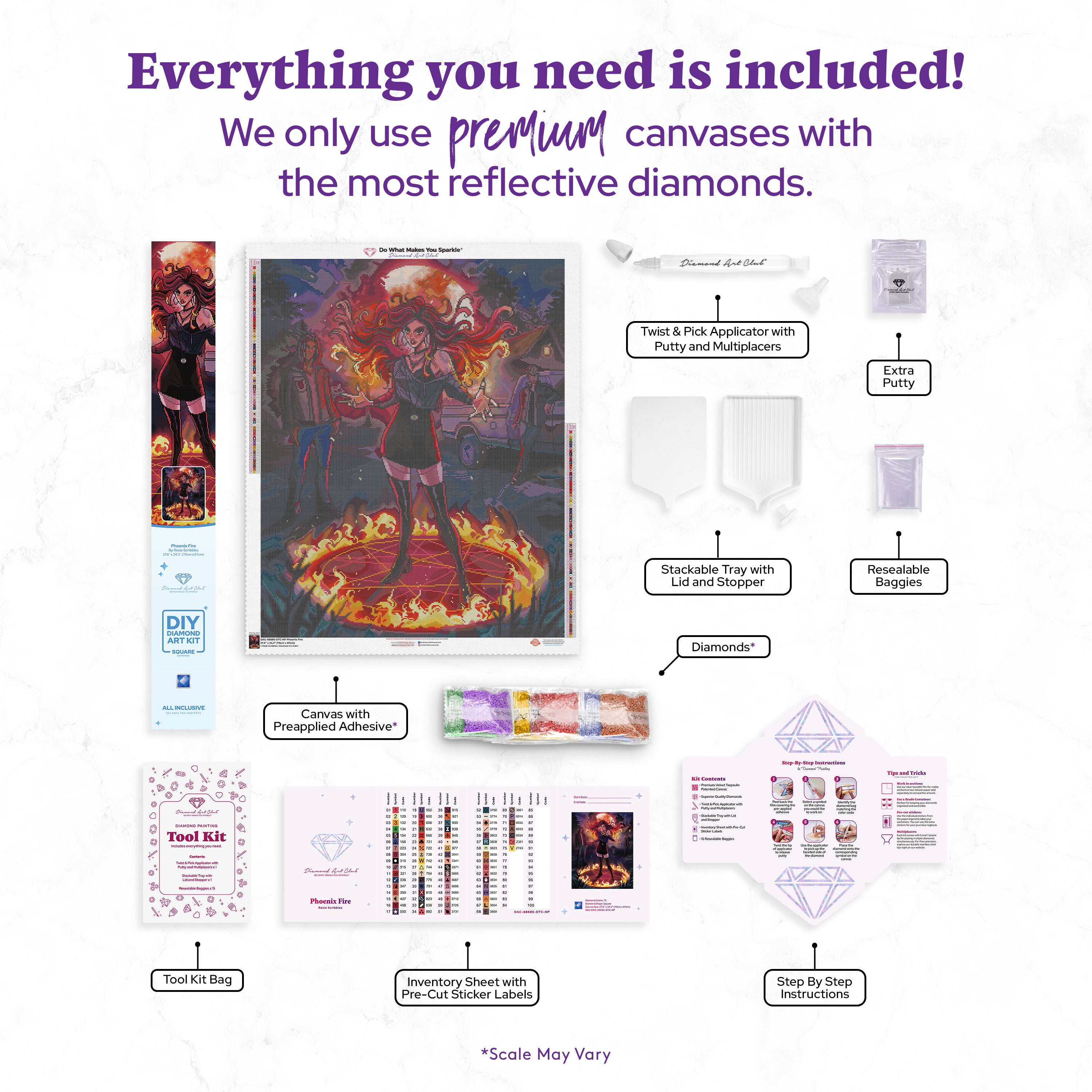 Phoenix Fire – Diamond Art Club