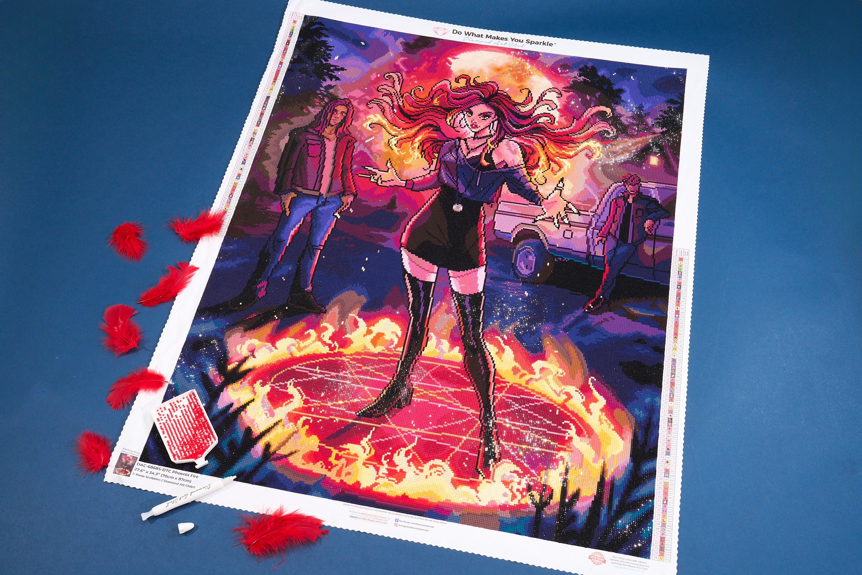 Phoenix Fire – Diamond Art Club