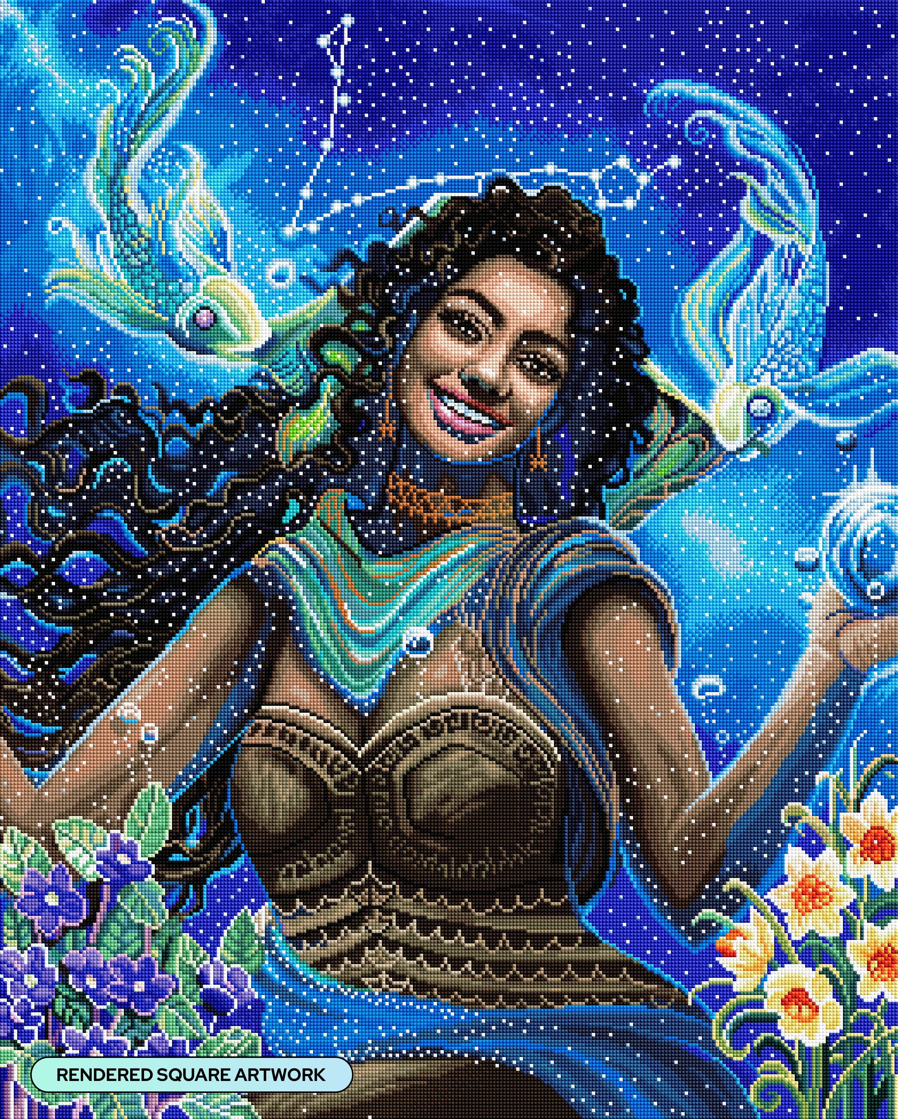Pisces Diamond Painting Kit – Diamond Art Club