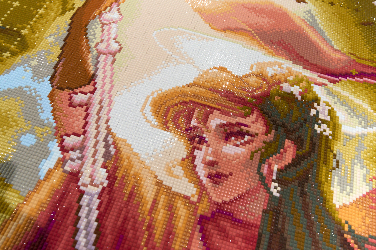 Diamond Painting Pluto 25.6" x 38.6" (65cm x 97.8cm) / Square with 48 Colors including 4 Fairy Dust Diamonds / 102,573