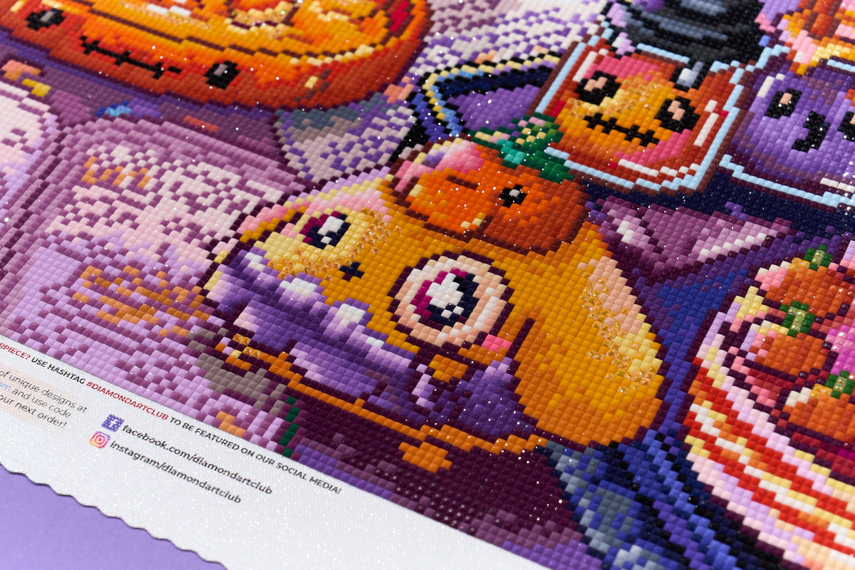 Diamond Painting Potion Room 22" x 28" (55.8cm x 70.7cm) / Square with 96 Colors including 4 ABs and 2 Fairy Dust Diamonds / 63,616