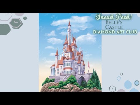 Belle's Castle Diamond Painting Kit – Diamond Art Club