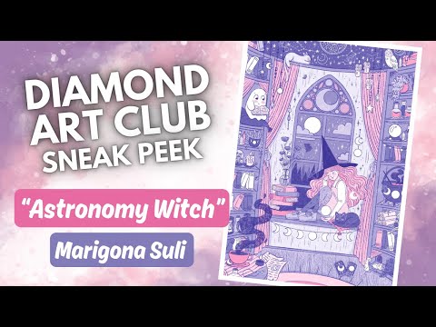 ‼️本日12時までお値下げ‼️ダイヤモンドアートクラブAstronomy witch Astronomy Witch Diamond Painting Kit – Diamond Art Club
