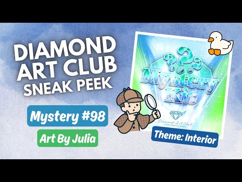 Mystery Kit #98 - Interior Diamond Painting Kit – Diamond Art Club