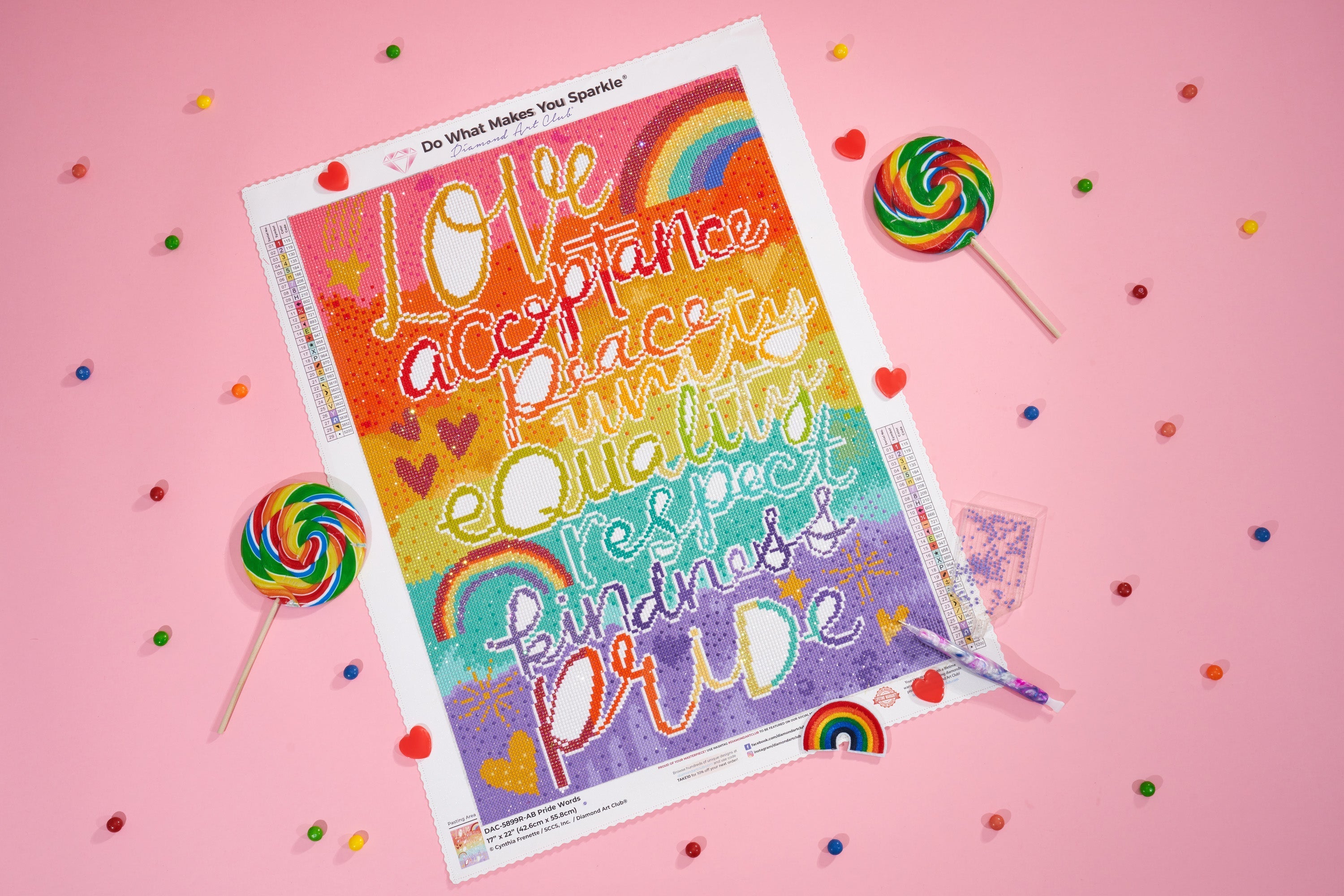 Pride Words – Diamond Art Club