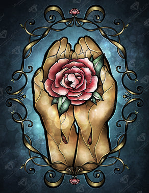 Diamond Painting Providence 20" x 26″ (51cm x 66cm) / Round with 38 Colors including 4 ABs / 42,535