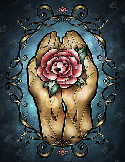 Diamond Painting Providence 20" x 26″ (51cm x 66cm) / Round with 38 Colors including 4 ABs / 42,535