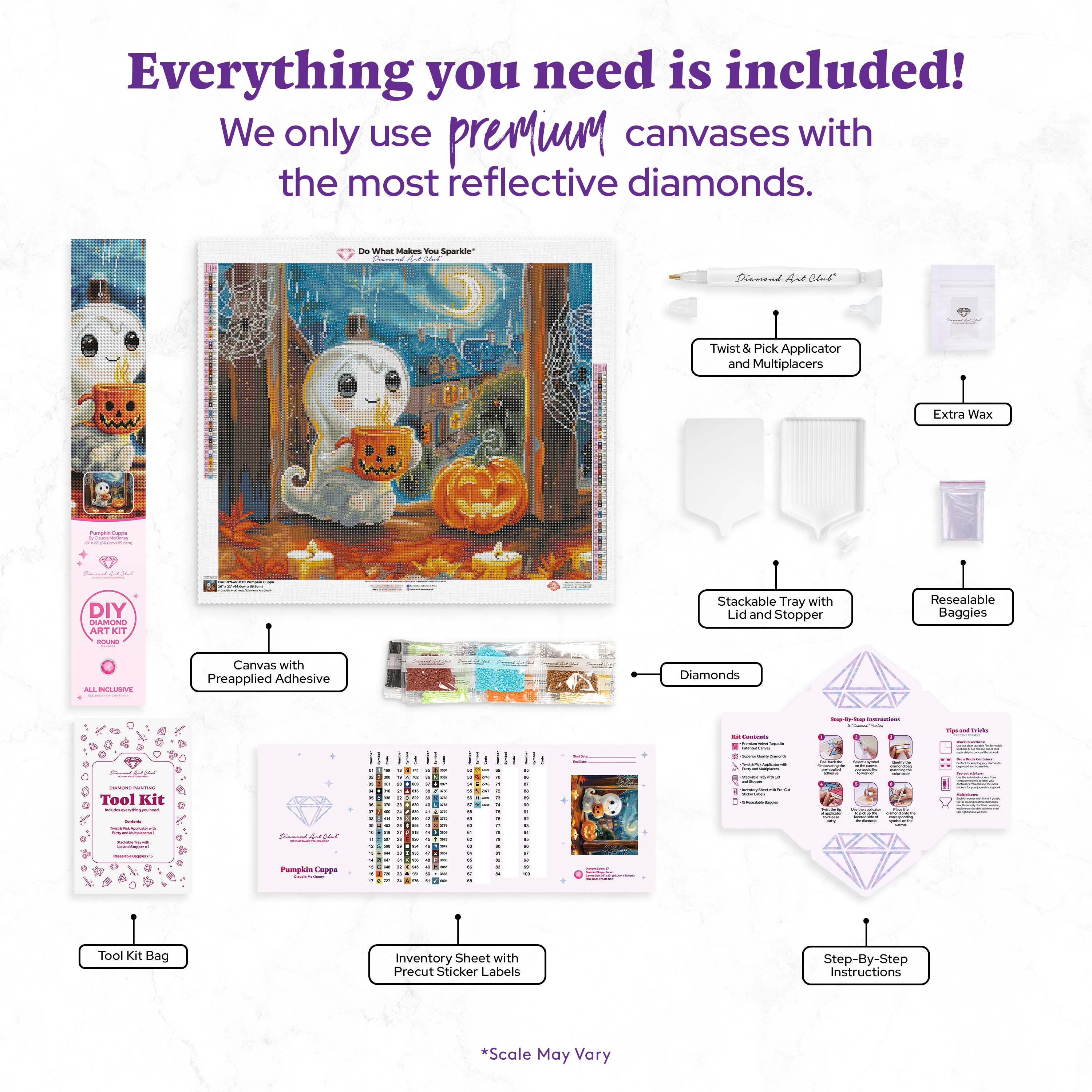 ダイヤモンドアートクラブ Pumpkin Picking Pumpkin Picking – Diamond Art Club